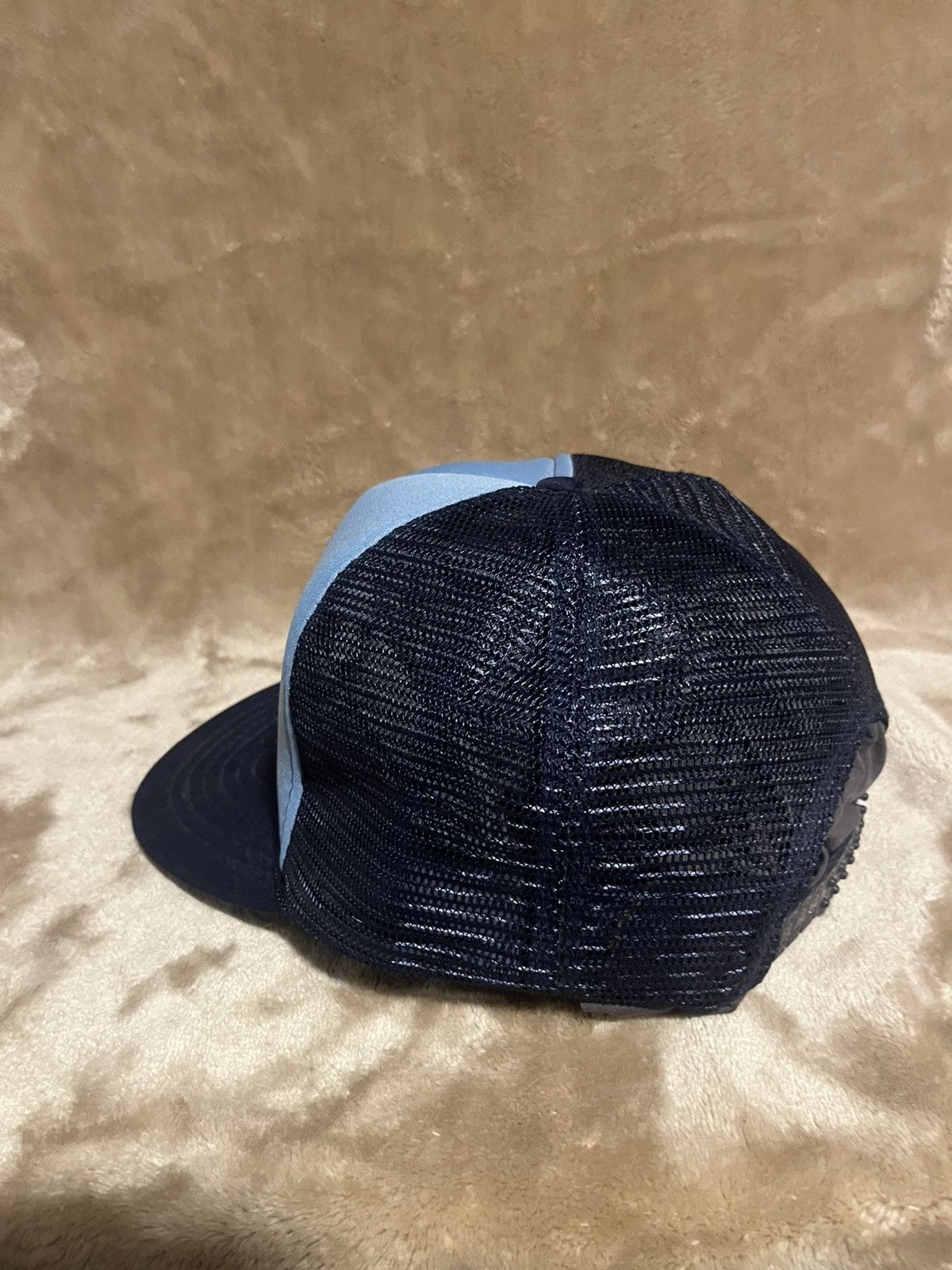 Hanes Vintage 90’s MGA Foam Truxker Mesh SnapBack Hat cap Size ONE SIZE - 4 Thumbnail