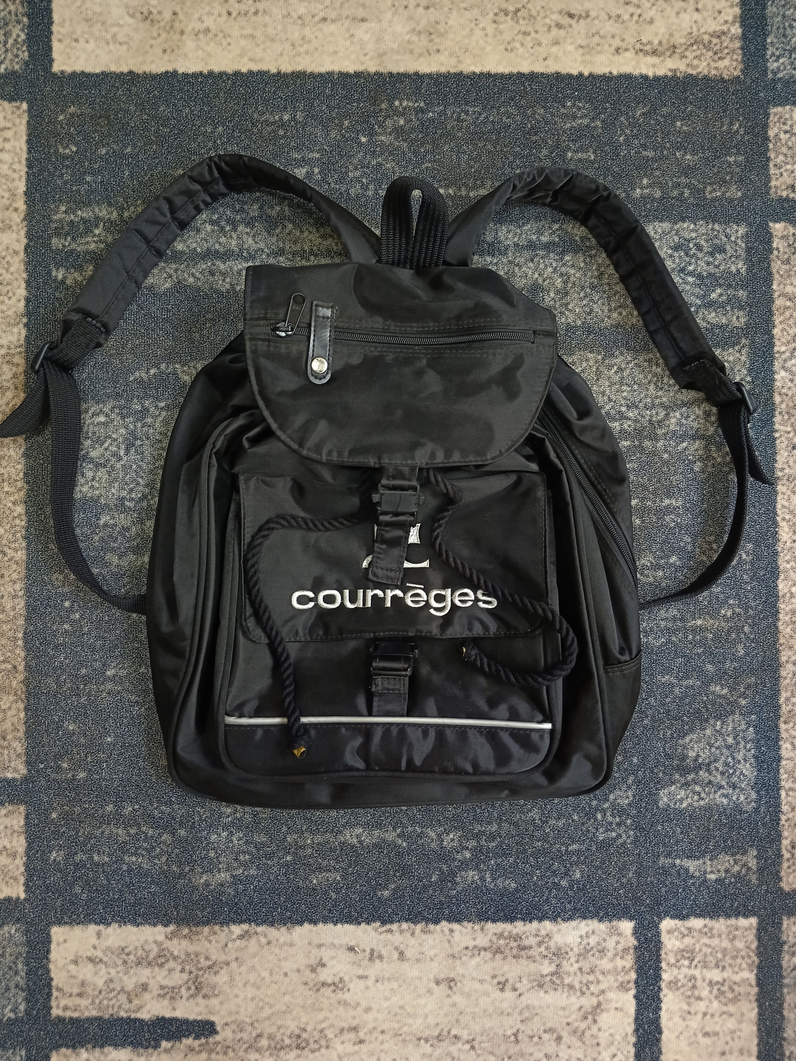 Courreges COURREGES VINTAGE 90s UNISEX BAGPACK Size ONE SIZE - 2 Thumbnail