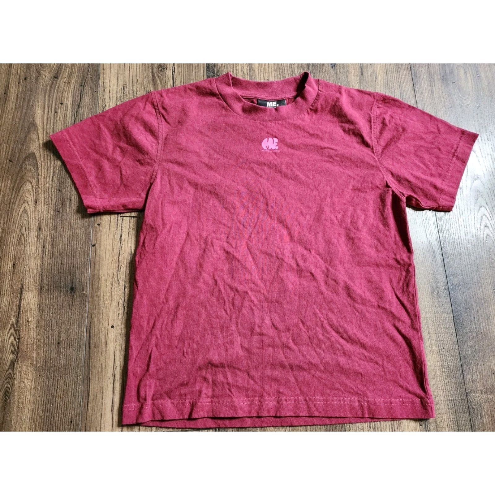 Vintage ME Melody Ehsani Trust Your Gut T Shirt Womens XS Red Short Sleeve Crew Neck Cotton Size XS / US 0-2 / IT 36-38 - 2 Thumbnail