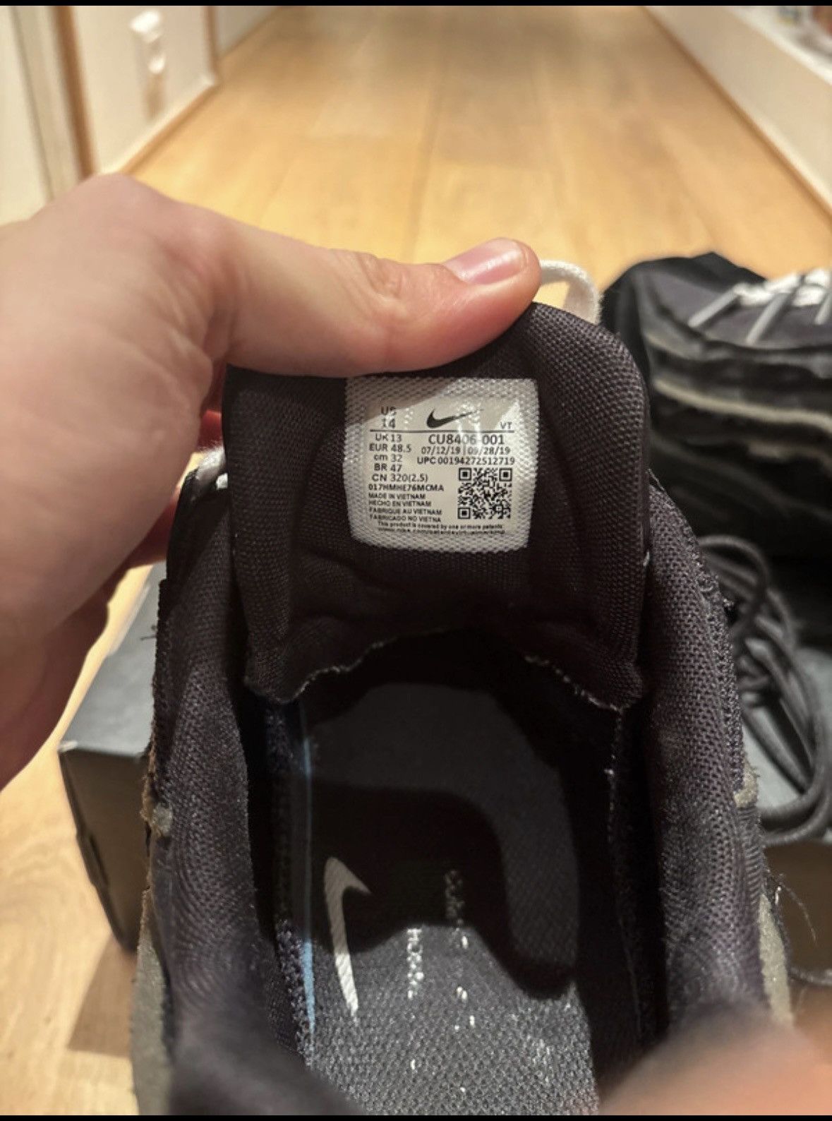 Comme des Garcons × Nike Nike x CDG 95 Black Size US 14 / EU 47 - 5 Thumbnail