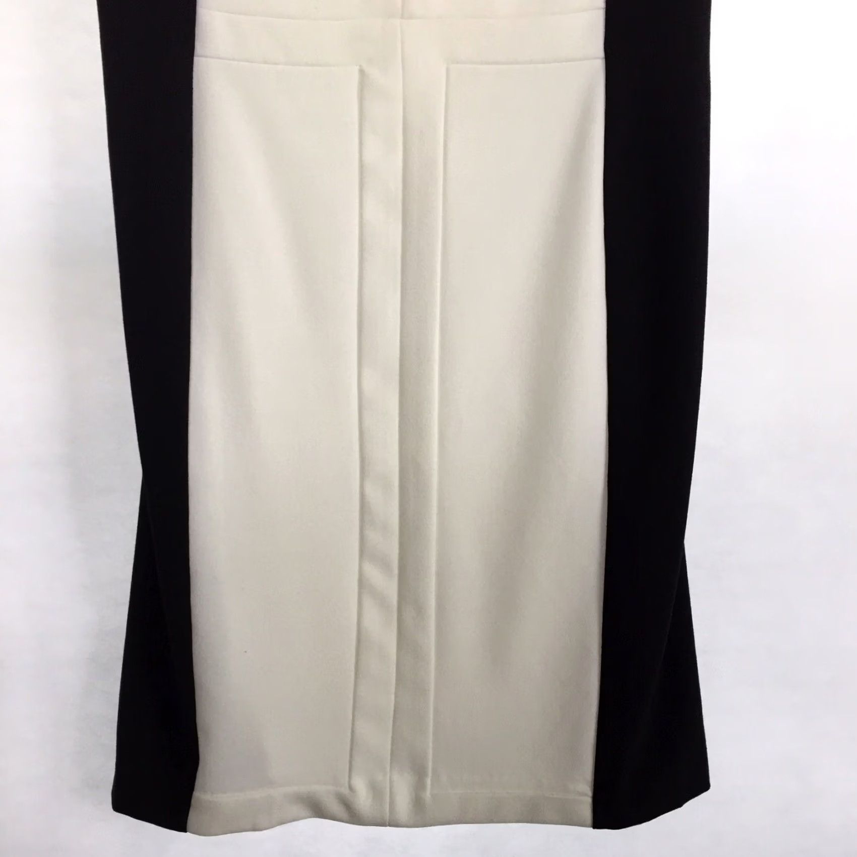 Worthington VINTAGE Worthington Sheath Dress Knee Length Black Lined Cap Sleeve Size 8 Polyester-Rayon-Spandex Crepe Party/Cocktail Womens Size M / US 6-8 / IT 42-44 - 3 Thumbnail