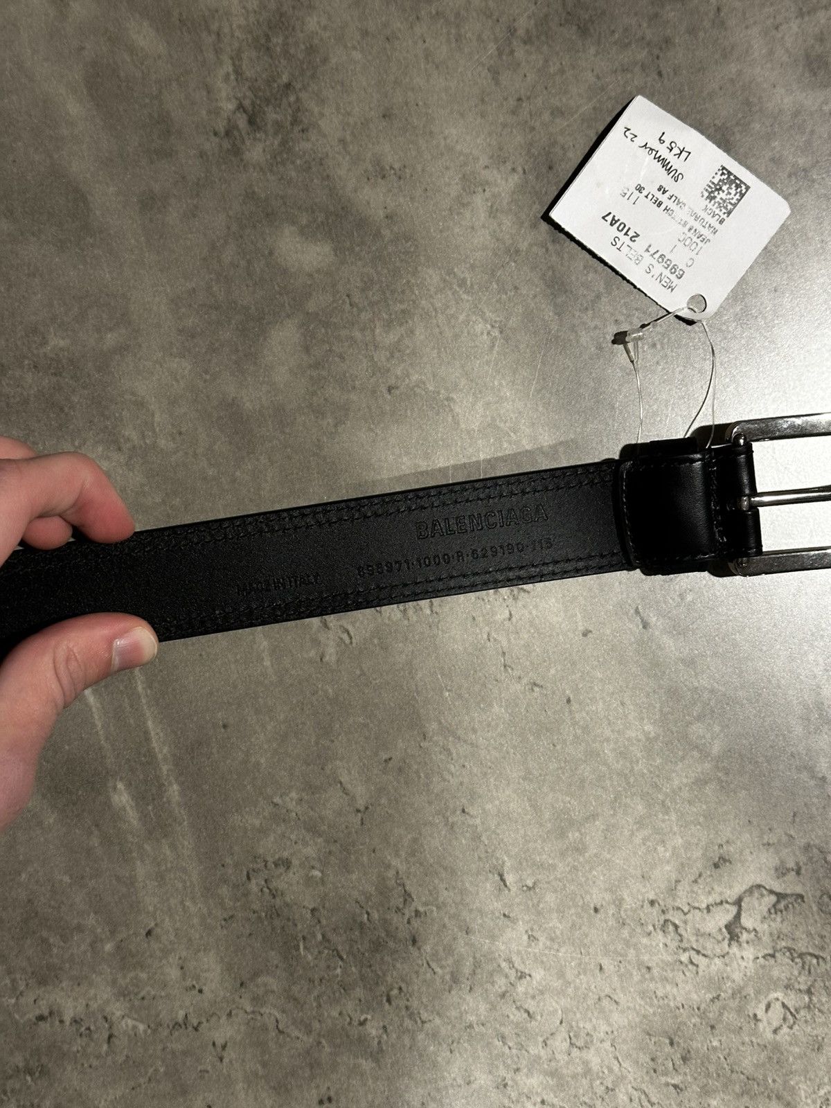 Balenciaga balenciaga logo belt 115 cm Size ONE SIZE - 5 Thumbnail