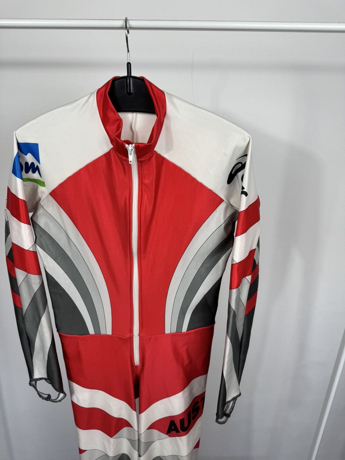 Asics Vintage Asics Austria Speed Skating Race Suit Made in Japan Size US M / EU 48-50 / 2 - 3 Thumbnail