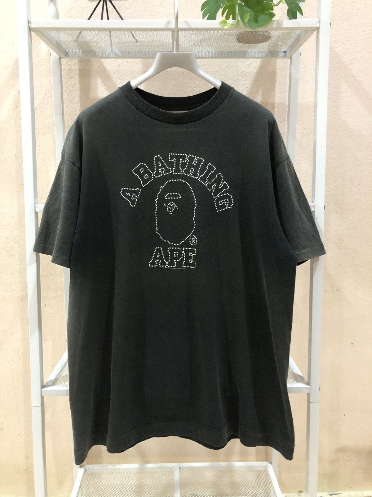 Bape 2008 A Bathing Ape College Logo Sun Faded Tshirts Size US L / EU 52-54 / 3 - 1 Thumbnail