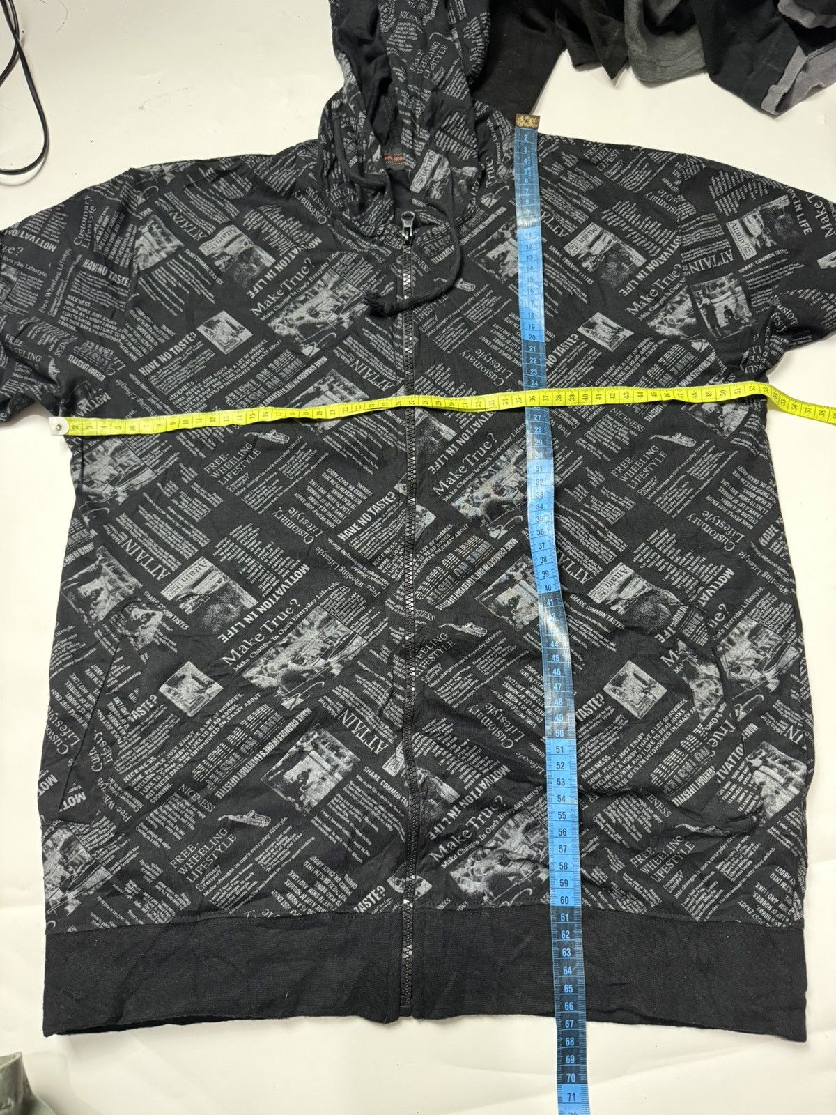 If Six Was Nine × Japanese Brand × Le Grande Bleu (L.G.B.) Poem Hoodie Ancestress north sea short sleeve lgb style Size US M / EU 48-50 / 2 - 9 Thumbnail