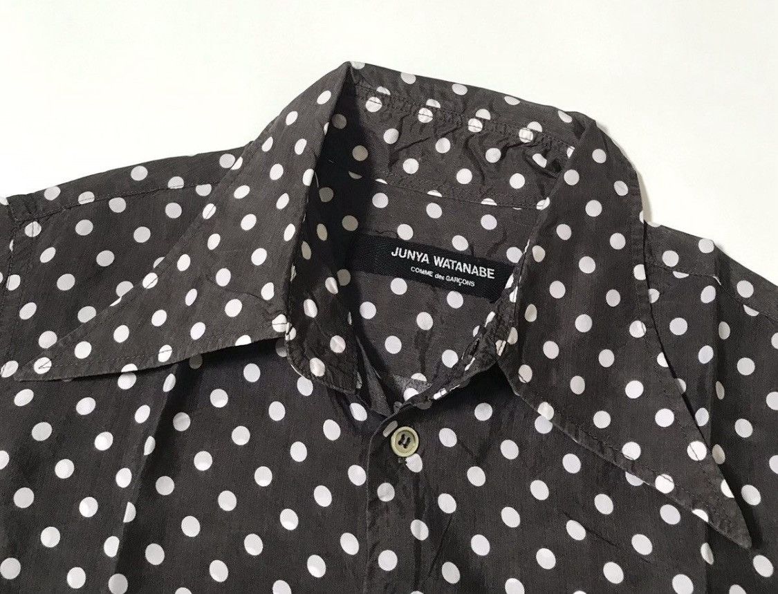 Junya Watanabe Junya watanabe cdg AD2001 flowy washed polkadot shirt Size US S / EU 44-46 / 1 - 2 Thumbnail