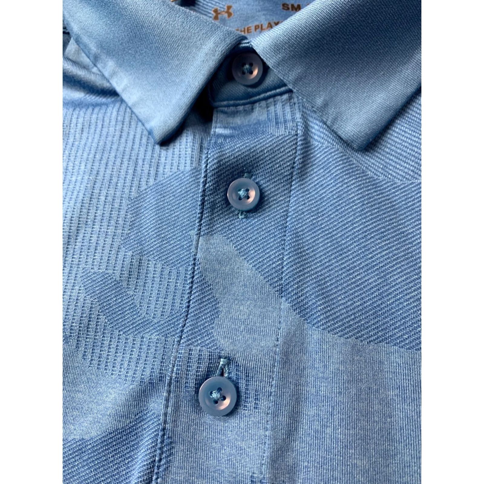 Under Armour Under Armour The PlayOff Polo Shirt Men's S Blue Polo Short Sleeve Classic Fit Shirt Size US S / EU 44-46 / 1 - 4 Thumbnail