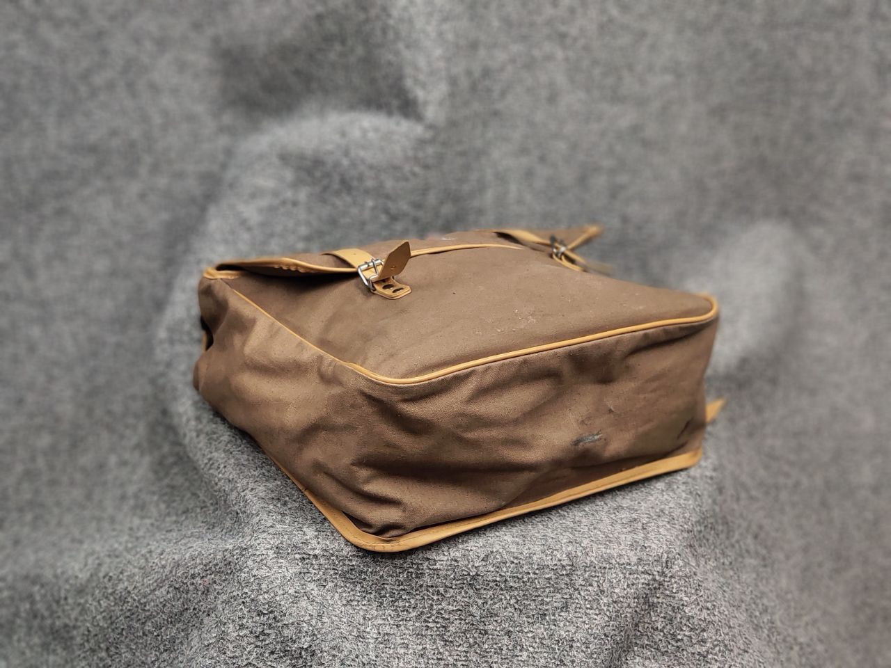 Vintage Vintage 60's Lafuma Two Bicycle Bags in Beige Canvas Bag Size ONE SIZE - 11 Thumbnail