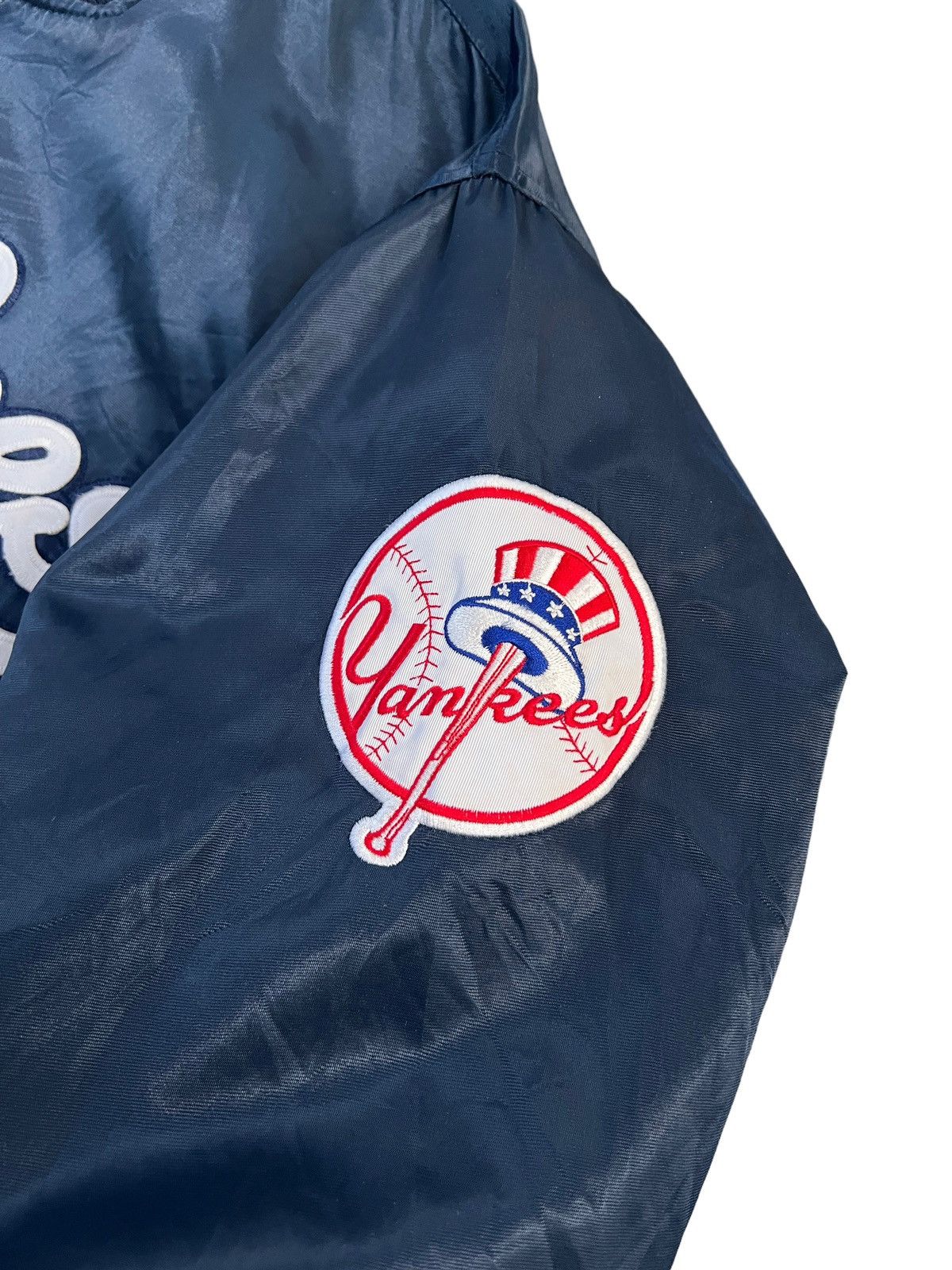Majestic × New York Yankees × Vintage Vintage Majestic New York Yankees Bomber Jacket Size US XXL / EU 58 / 5 - 6 Thumbnail