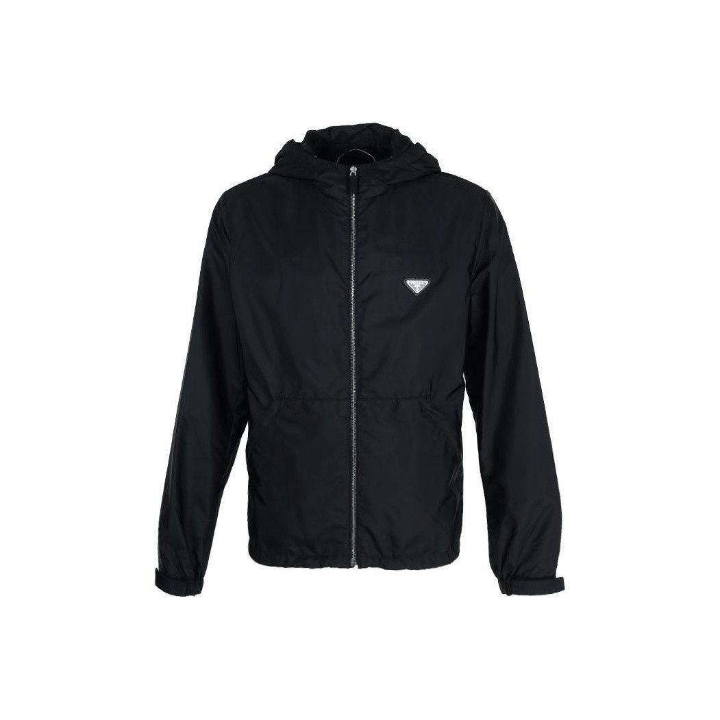 Prada Prada Re-Nylon Zip Hoodie Jacket Size L Size US L / EU 52-54 / 3 - 1 Thumbnail