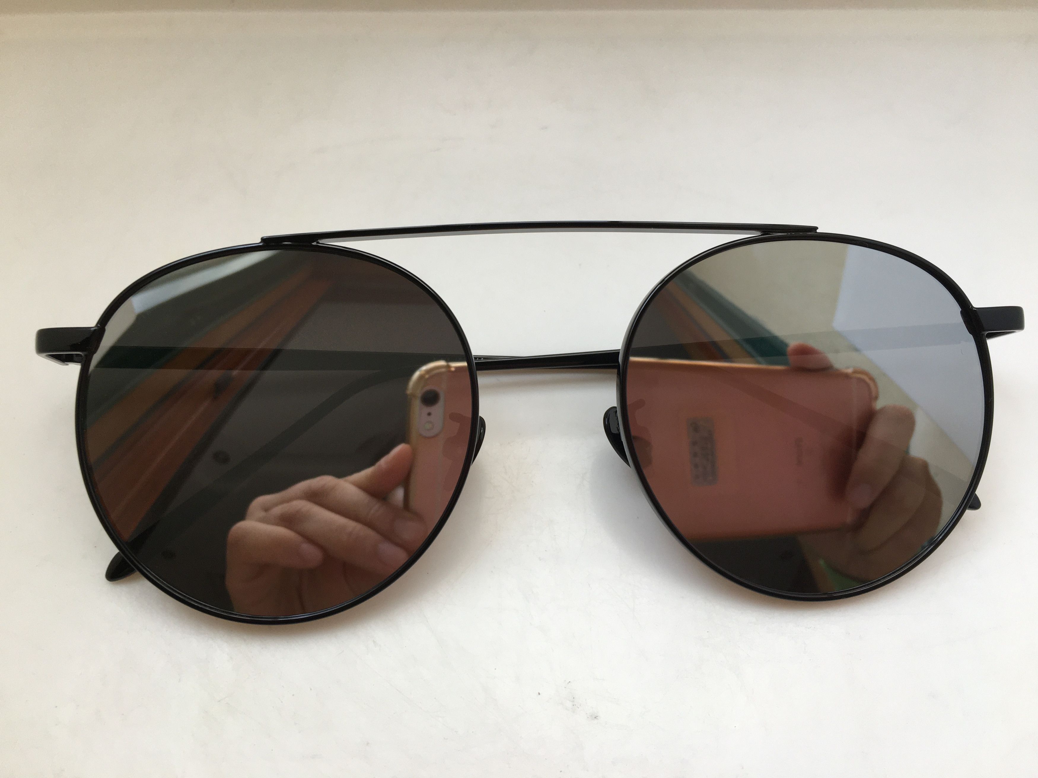 Other Black Titanium Round Sunglasses Frame ROCKABILLY Size ONE SIZE - 7 Thumbnail