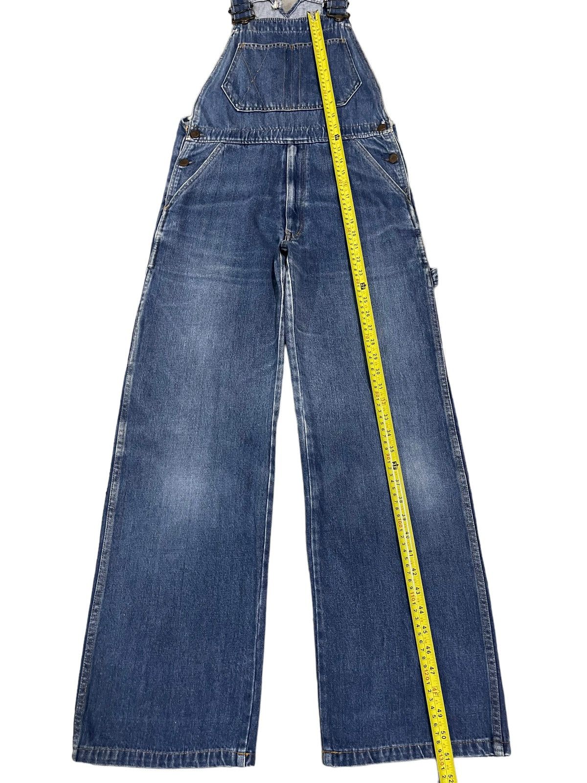 Hysteric Glamour Vintage Japanese Brand Blue Wash Style Denim Overall Size US 31 - 11 Thumbnail