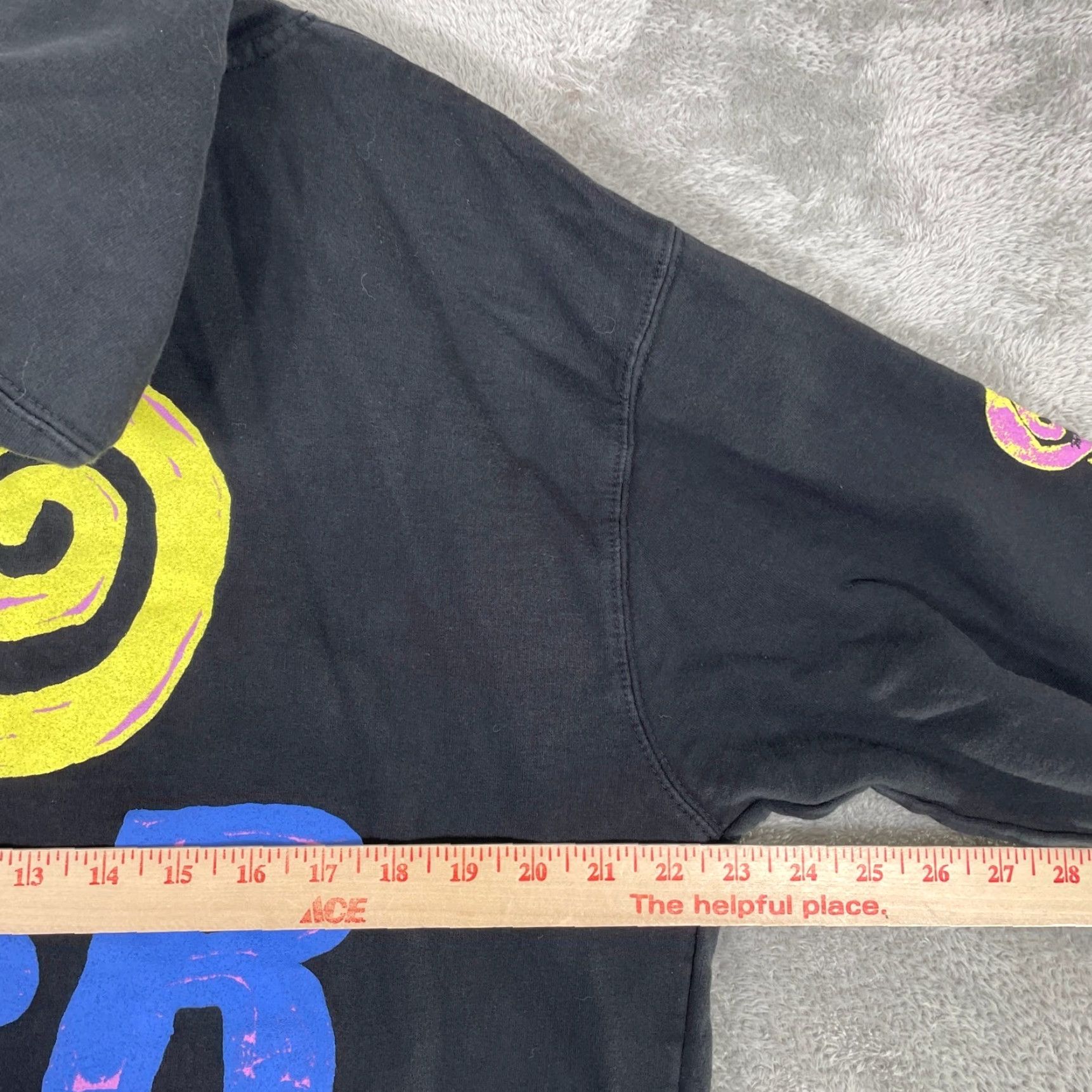 Vintage VINTAGE Big Time Rush Hoodie Mens L Black Rusher BTR Graphic Band Tour Sweatshirt Size US L / EU 52-54 / 3 - 7 Thumbnail
