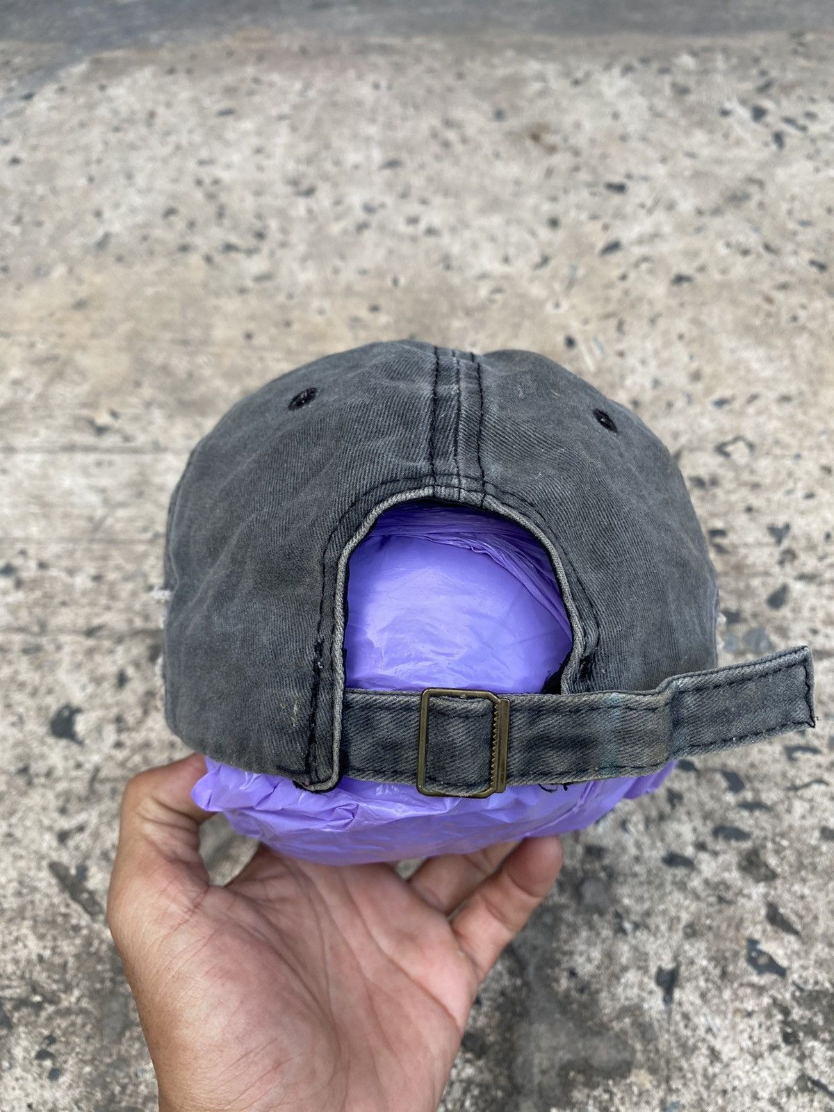 Japanese Brand × Vintage Vintage Black Rebel Indian Dakota Distressed Hats Size ONE SIZE - 7 Thumbnail