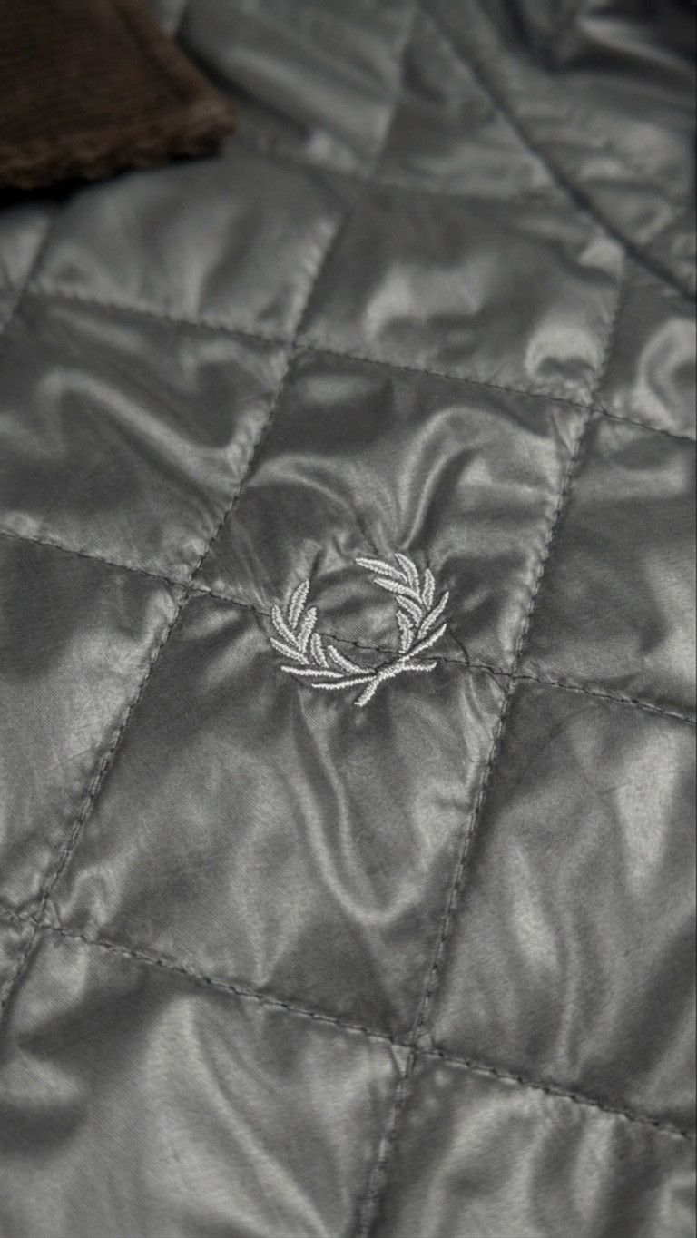 Fred Perry Fred Perry Quilted Jacket Olive Barbour Style Size US S / EU 44-46 / 1 - 2 Thumbnail