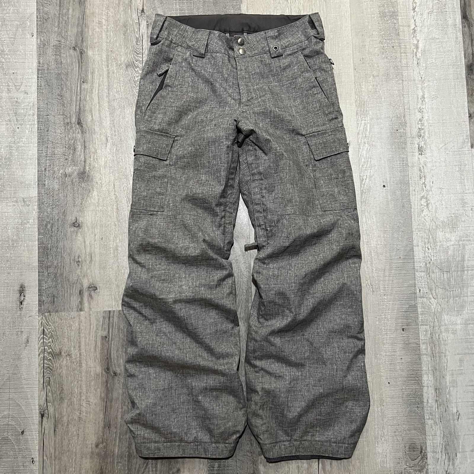 Burton Burton Dryride Pants Grey Baggy Ski Winter Snow Pants Size 29" - 1 Thumbnail