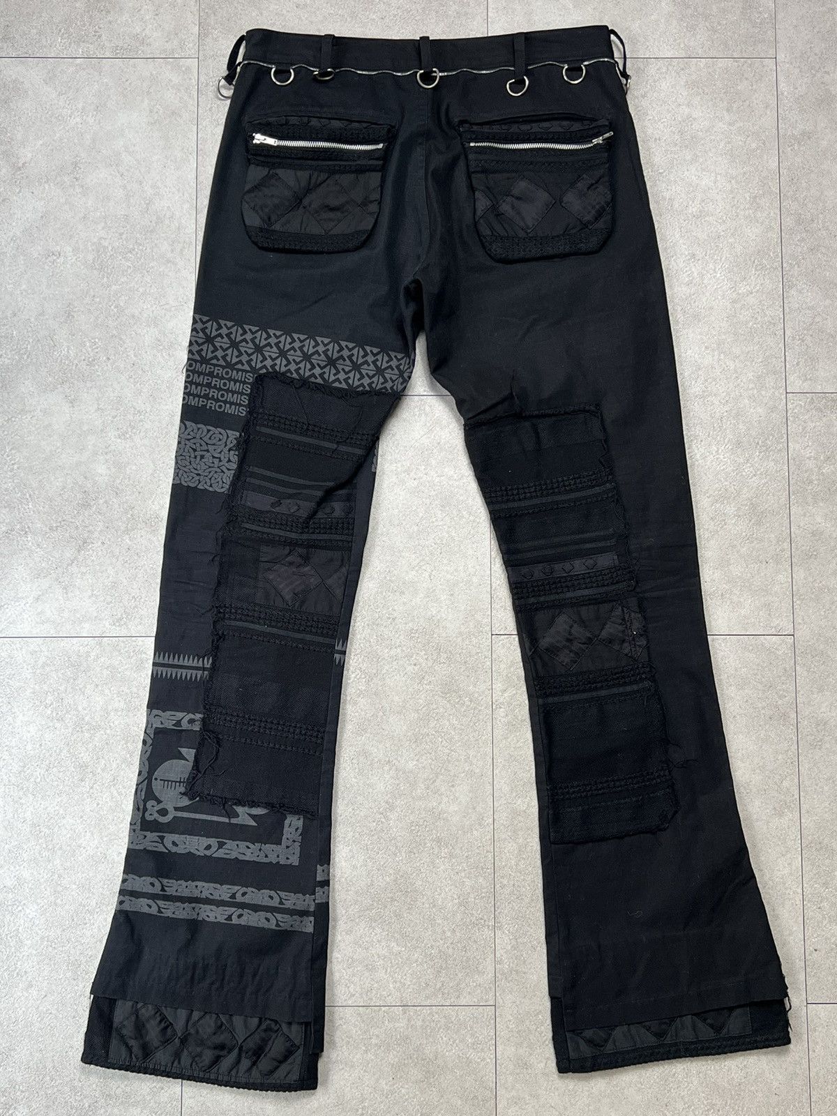 Undercover undercover SCAB SS03 Hagi Patchwork Jeans Size US 34 / EU 50 - 2 Thumbnail