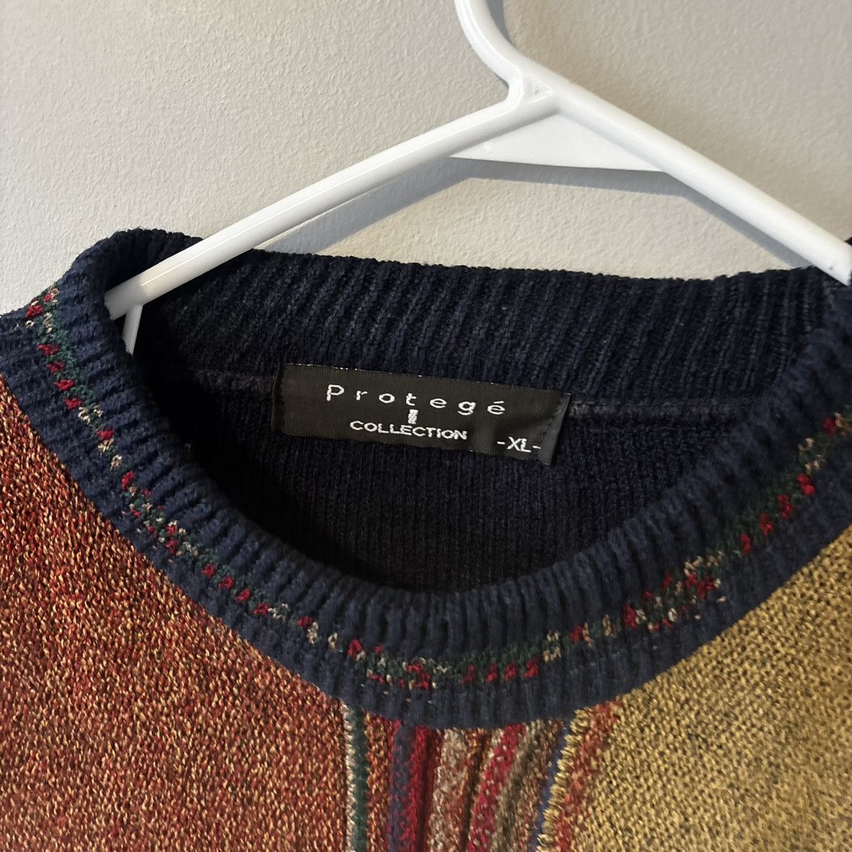 Protege Vintage Protege Sweater Mens XL Coogi Style 3D Knit Size US XL / EU 56 / 4 - 2 Thumbnail