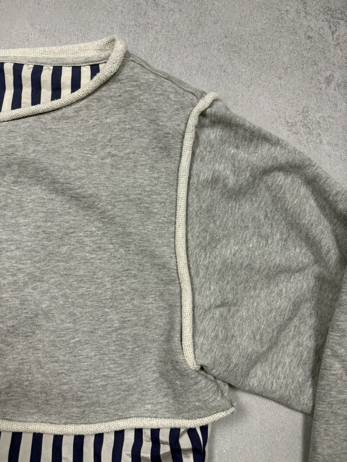 Alexander Wang Alexander Wang Boat Neck Long-sleeve Hybrid Sweatshirt Shirt Size M / US 6-8 / IT 42-44 - 5 Thumbnail