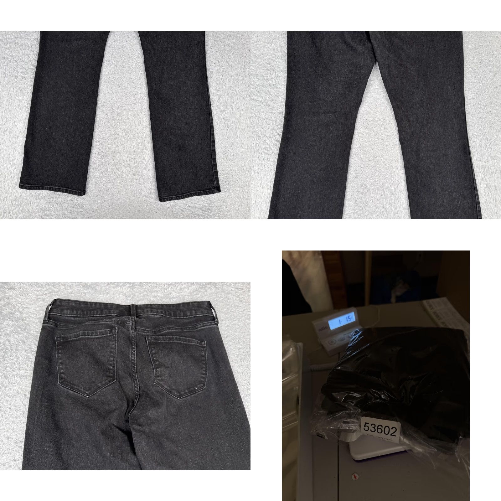 Old Navy Old Navy Jeans Womens 8 Bootcut Kicker Black Charcoal Mid Rise Stretch 31x30 Size 30" / US 8 / IT 44 - 10 Thumbnail