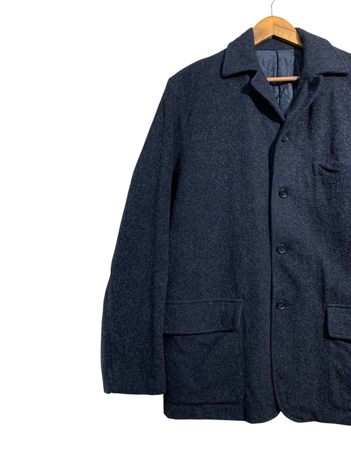 Issey Miyake 🔥ISSEY MIYAKE DENIM LABEL WOOL JACKETS Size US L / EU 52-54 / 3 - 5 Thumbnail
