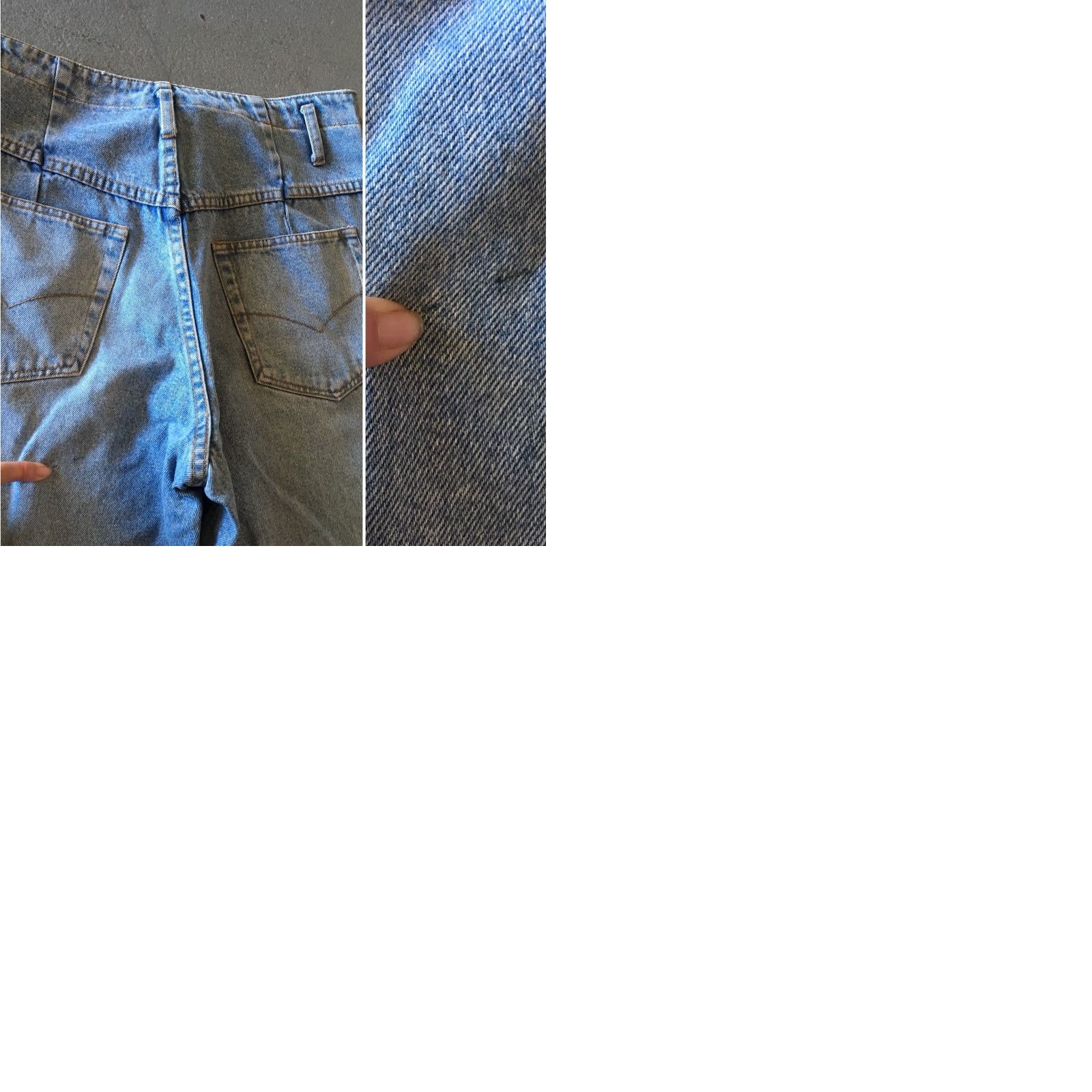 Vintage VINTAGE MGR Jeans High Waist Tapered Leg Made in Hong Kong 80s 90s Size M 31 Waist Blue Womens Jeans Size 32" / US 10 / IT 46 - 9 Thumbnail