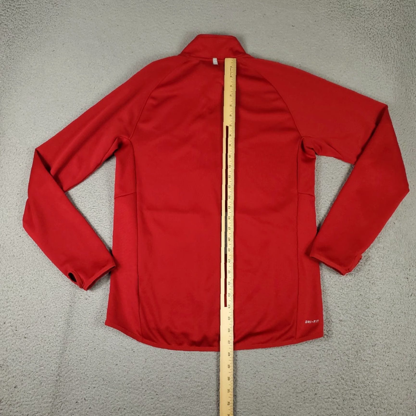 Nike Nike Jacket Mens Large Red Running Dri-Fit Full Zip Track Jacket Size US L / EU 52-54 / 3 - 5 Thumbnail