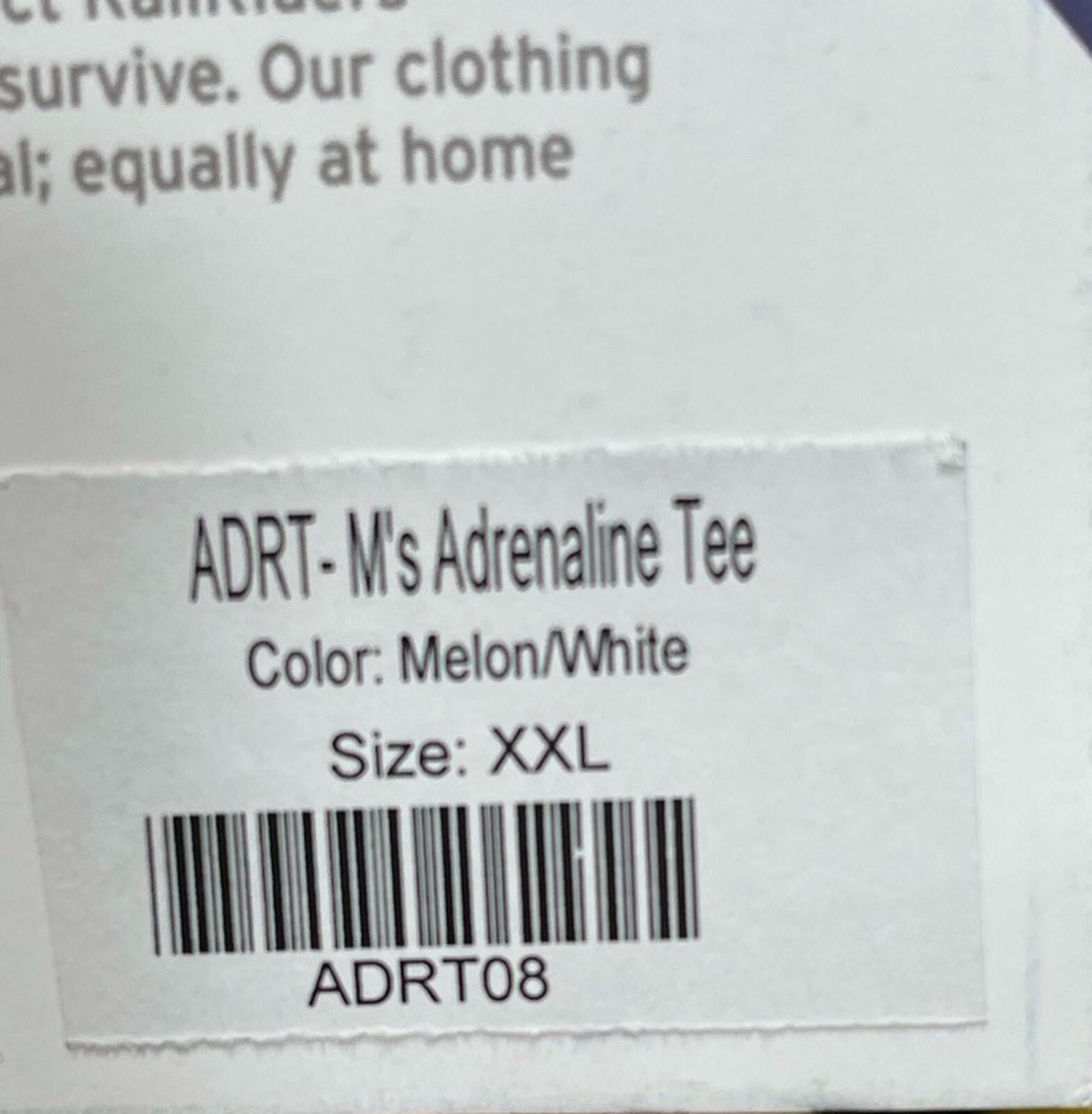 Other RailRiders Adrenaline Tee NWT XXL 2XL Melon White Base Layer Size US XXL / EU 58 / 5 - 4 Thumbnail