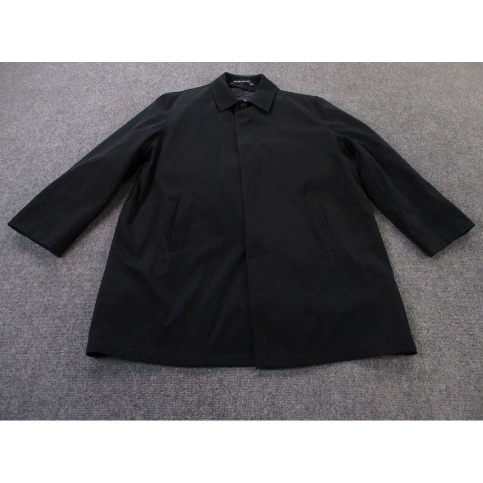 Ralph Lauren Ralph Lauren Overcoat Jacket Men XL Black Wool Lined Thermal PufferOutdoor Heavy Size US XL / EU 56 / 4 - 2 Thumbnail