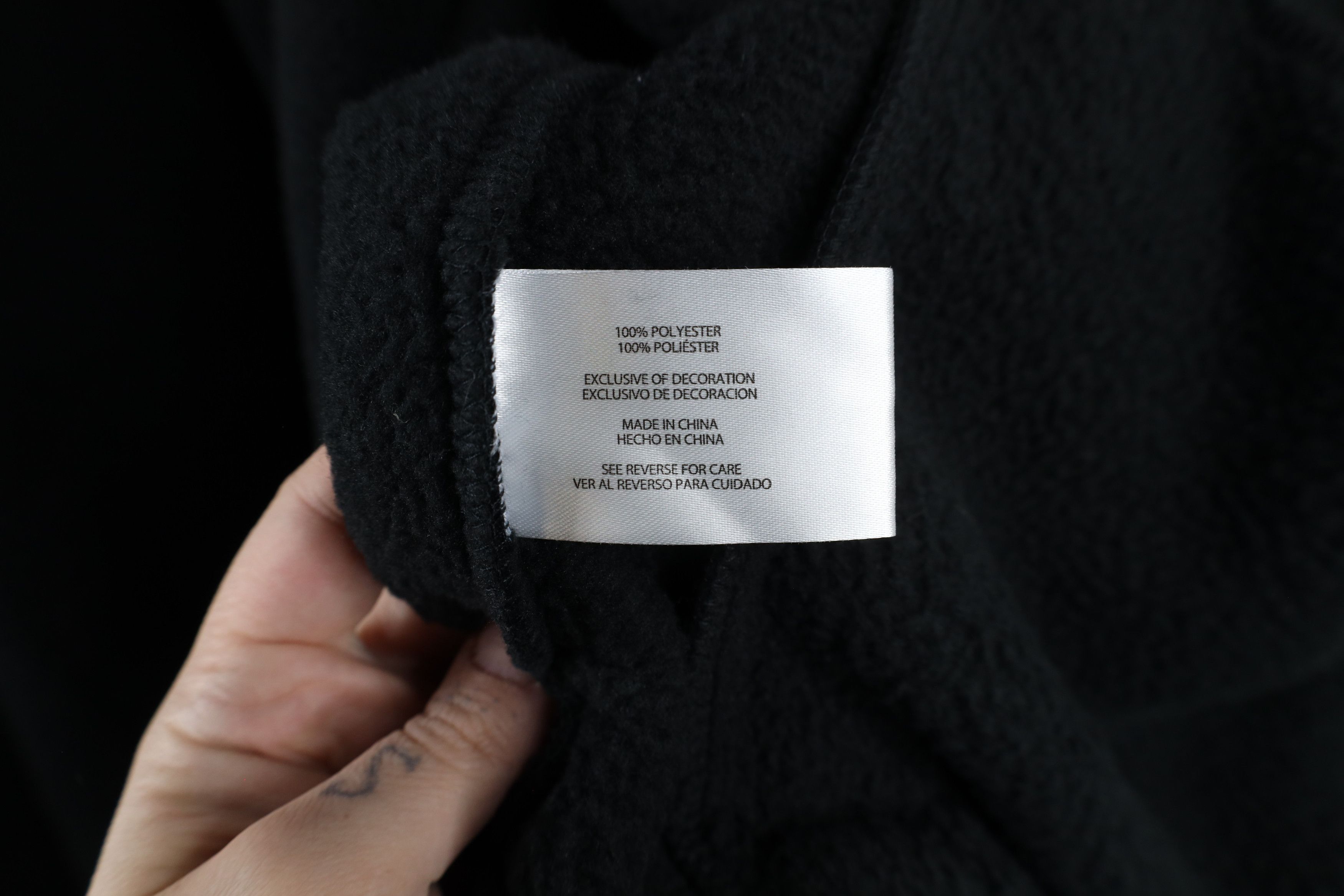 Orvis × Vintage New Orvis Spell Out Deep Pile Fleece Full Zip Jacket Black Size US XXL / EU 58 / 5 - 8 Thumbnail