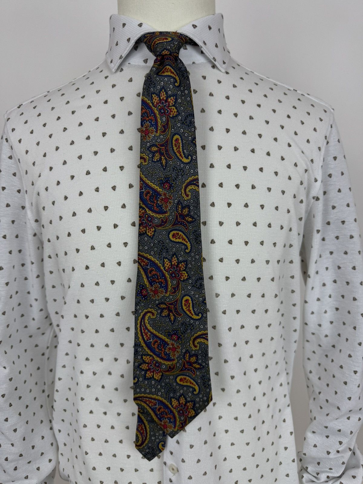 Burton Burton Premier Vintage Collection silk ties Old money Size ONE SIZE - 3 Thumbnail