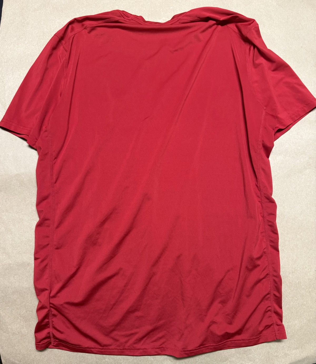 Nike Nike Drifit NikeFit Red workout Shirt Extra Large XL! Size US XL / EU 56 / 4 - 2 Thumbnail