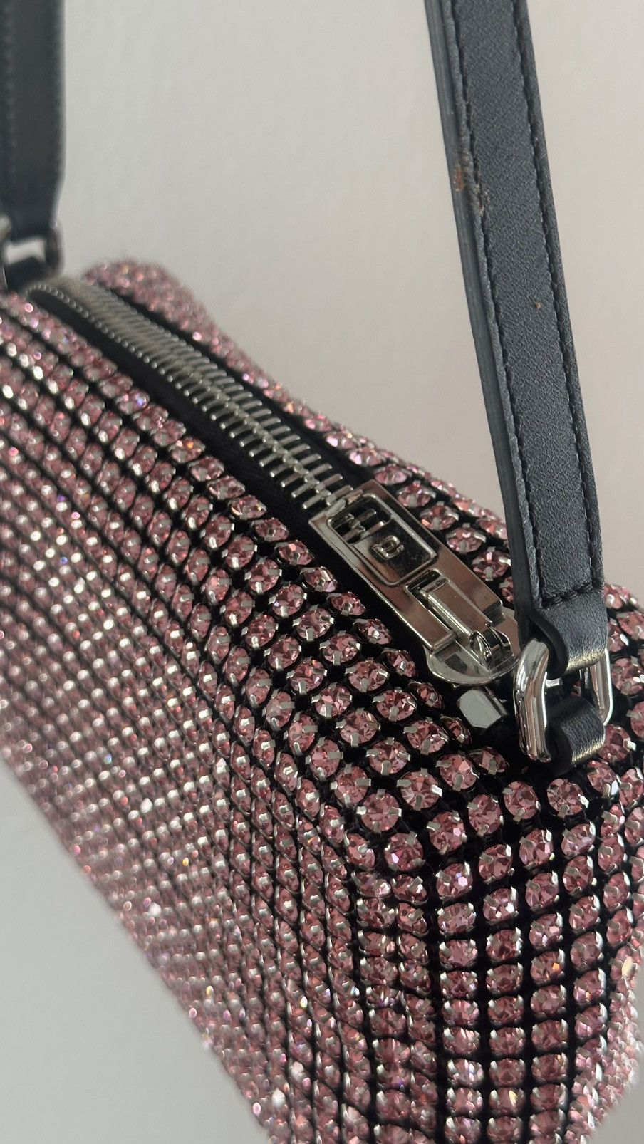 Alexander Wang Pink bedazzled AW purse Size ONE SIZE - 3 Thumbnail