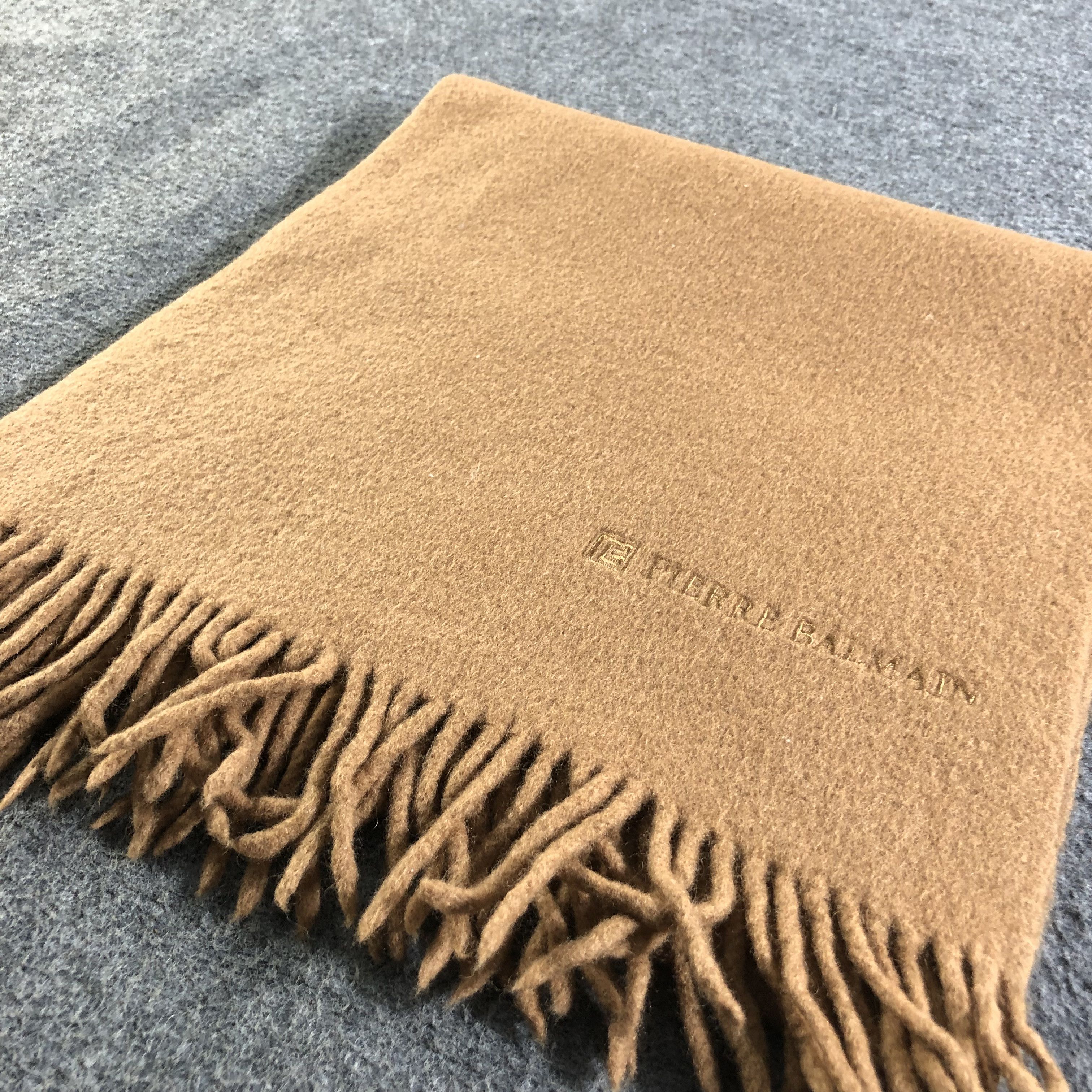 Pierre Balmain Pierre Balmain Wool Scarf Muffler Neckwear V2494 Size ONE SIZE - 3 Thumbnail