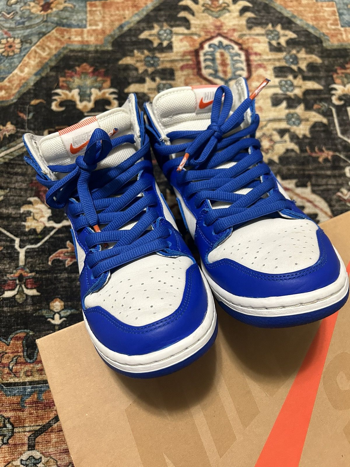 Nike SB Nike SB Dunk High Orange Label Varsity Royal Size US 9 / EU 42 - 8 Thumbnail
