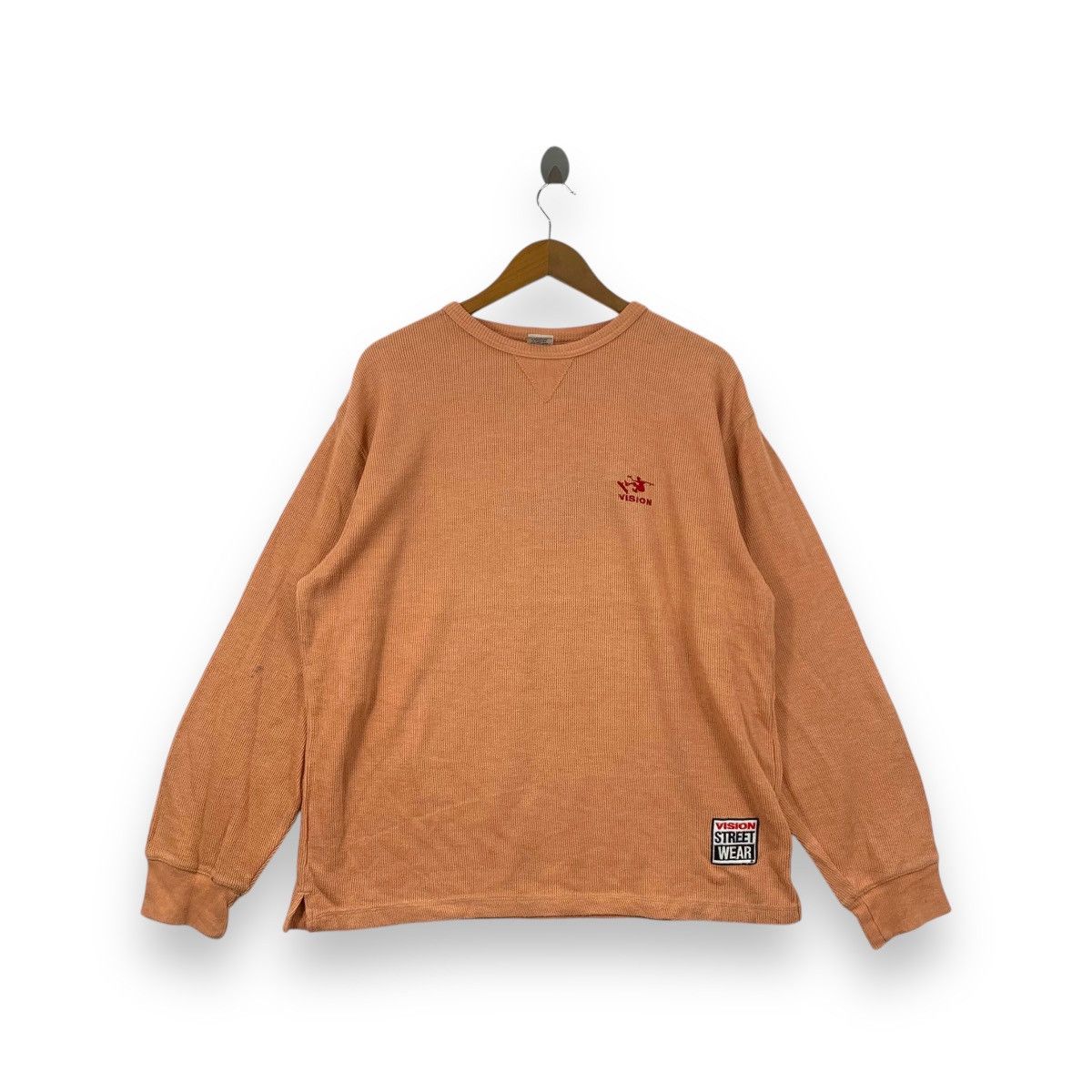 Vintage Vintage VISION STREET WEAR Skateboard Knit Pullover Size US L / EU 52-54 / 3 - 1 Thumbnail