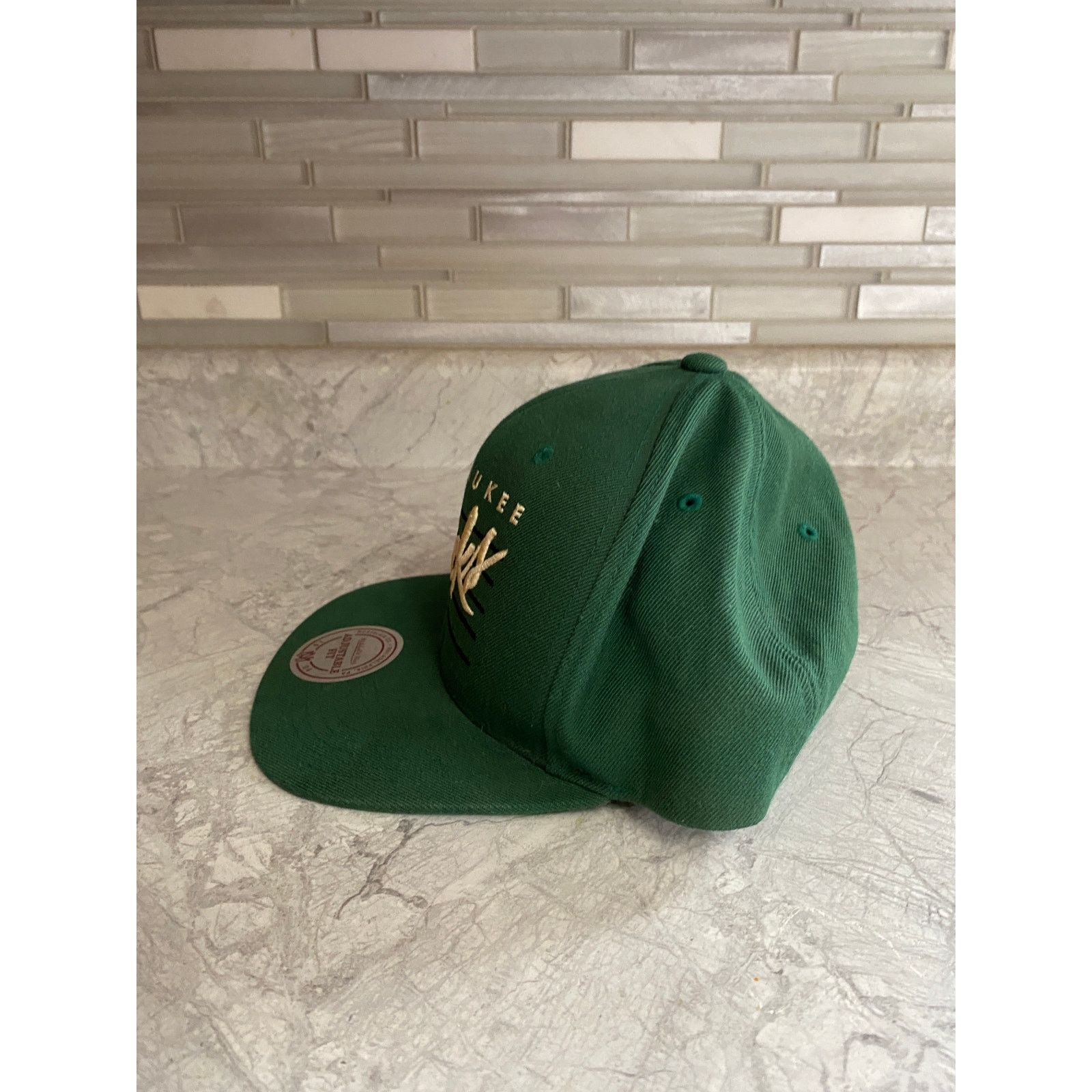 Mitchell & Ness Milwaukee Bucks Mitchell & Ness Snapback Hat Size ONE SIZE - 4 Thumbnail