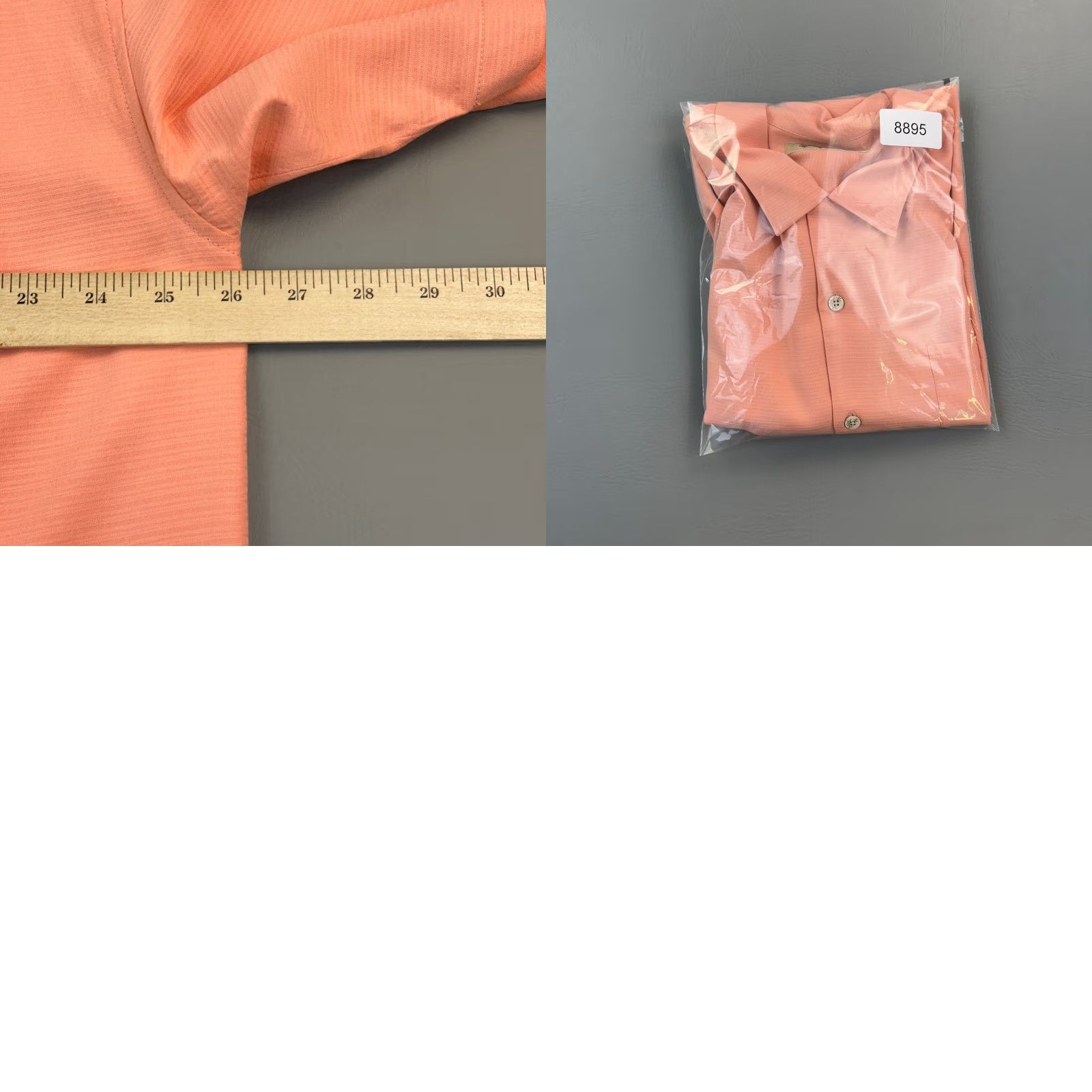 Tommy Bahama VINTAGE Tommy Bahama Shirt Mens XL Coral Silk Short Sleeve Hawaiian Camp Shirt Size US XL / EU 56 / 4 - 8 Thumbnail