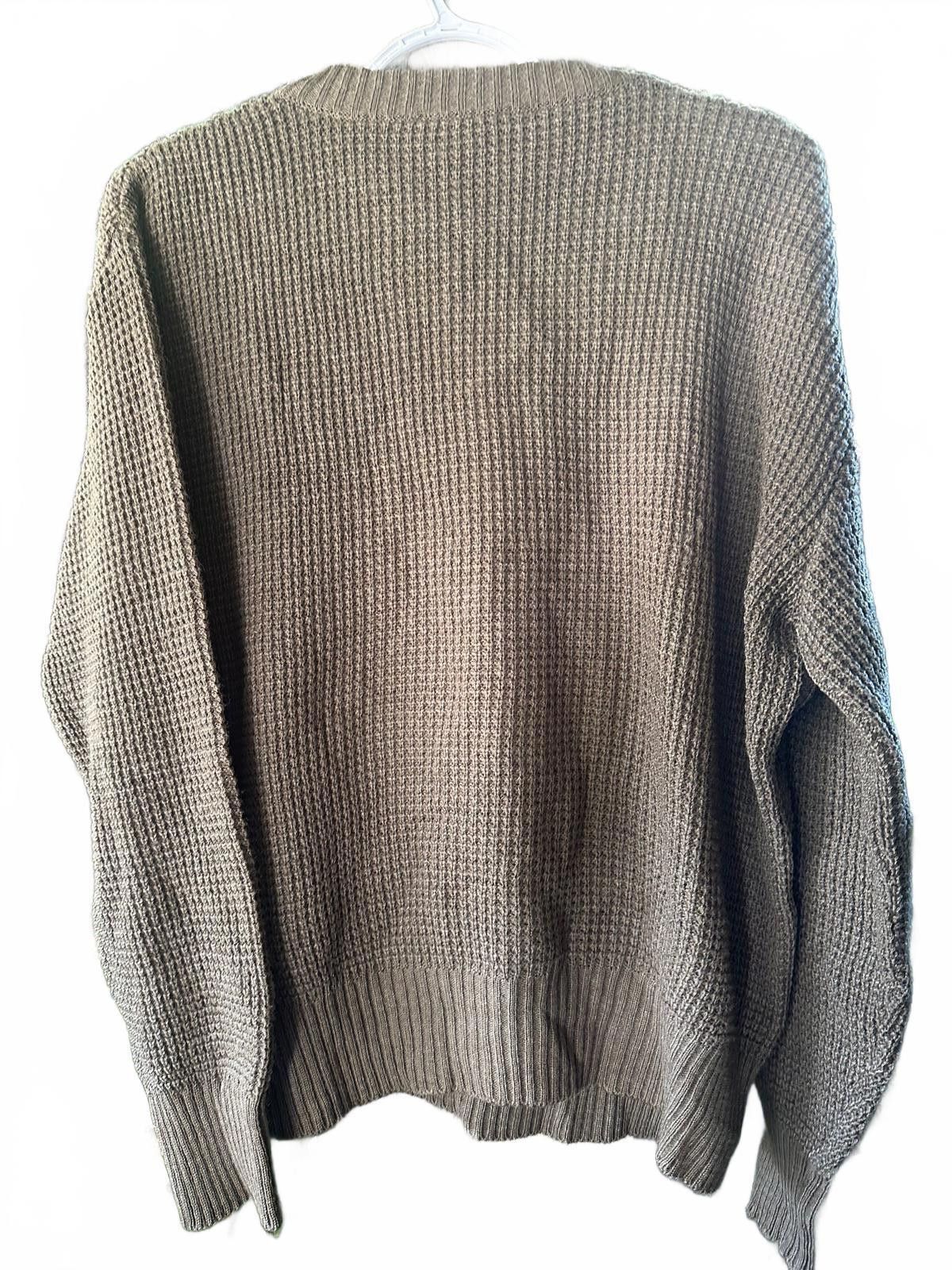 Designer Vintage late 90s / Y2K Guy de Bérac waffle knit sweater Size US L / EU 52-54 / 3 - 2 Thumbnail