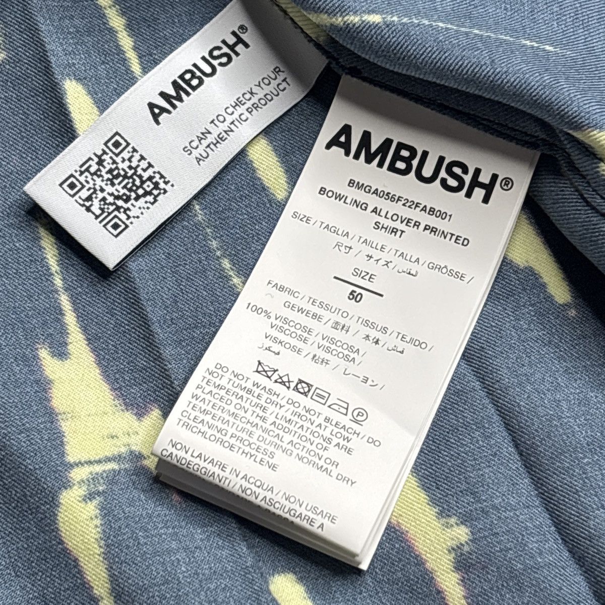Ambush Design Ambush bowling all over print shirt Size US XL / EU 56 / 4 - 8 Thumbnail