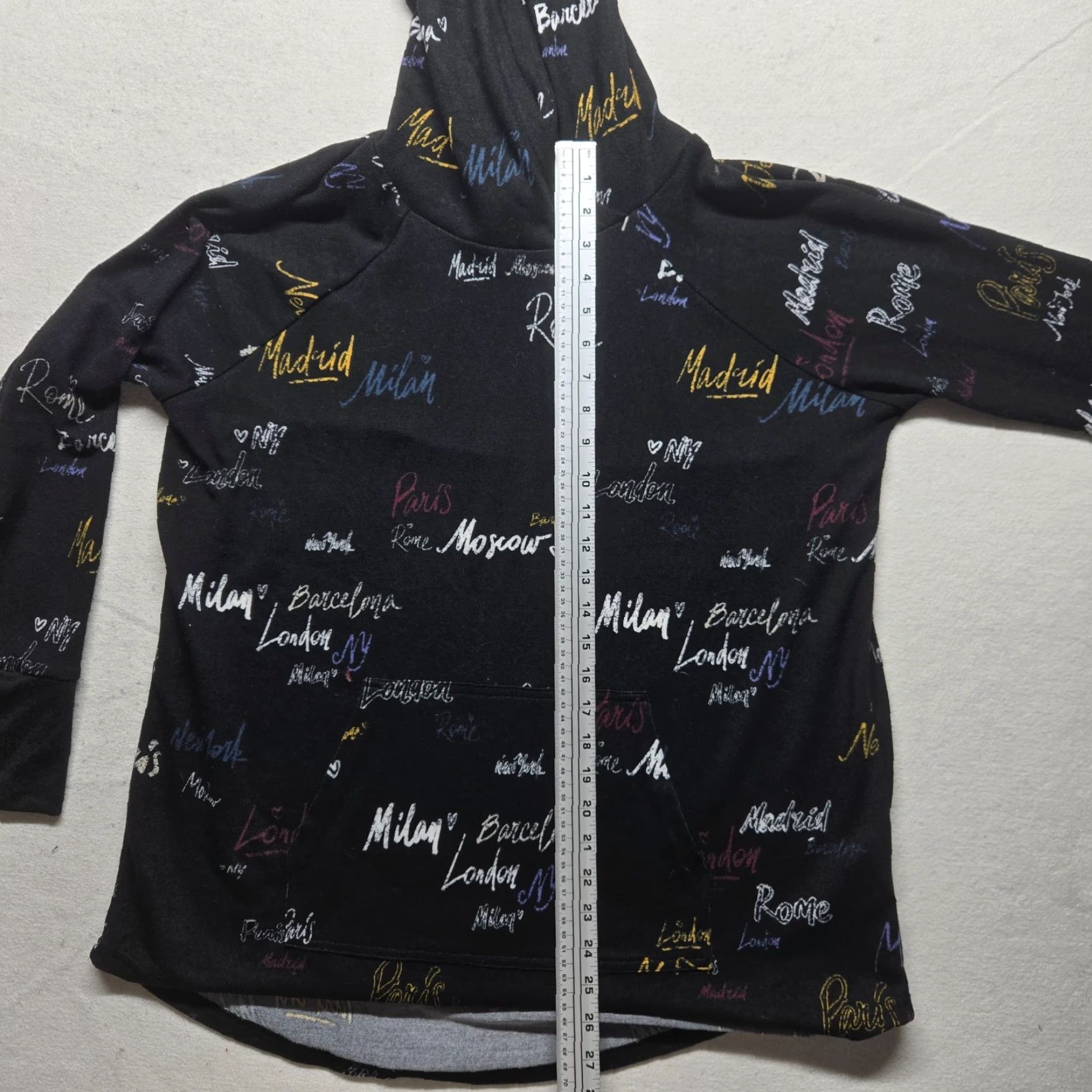 Vintage LuLaRoe Hoodie Women XL Black Halloween Pullover All Seasons Womens Size XL / US 12-14 / IT 48-50 - 7 Thumbnail