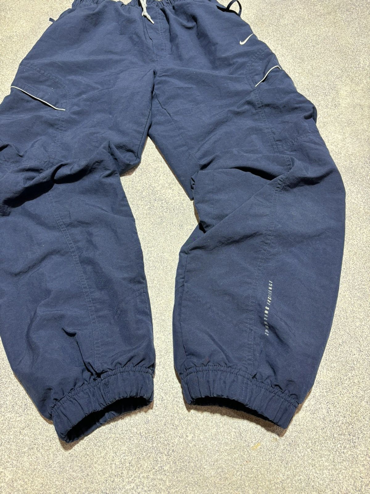 Nike × Vintage Nike Vintage Sportswear Drill nylon vintage pants y2k 00s Size US 32 / EU 48 - 2 Thumbnail