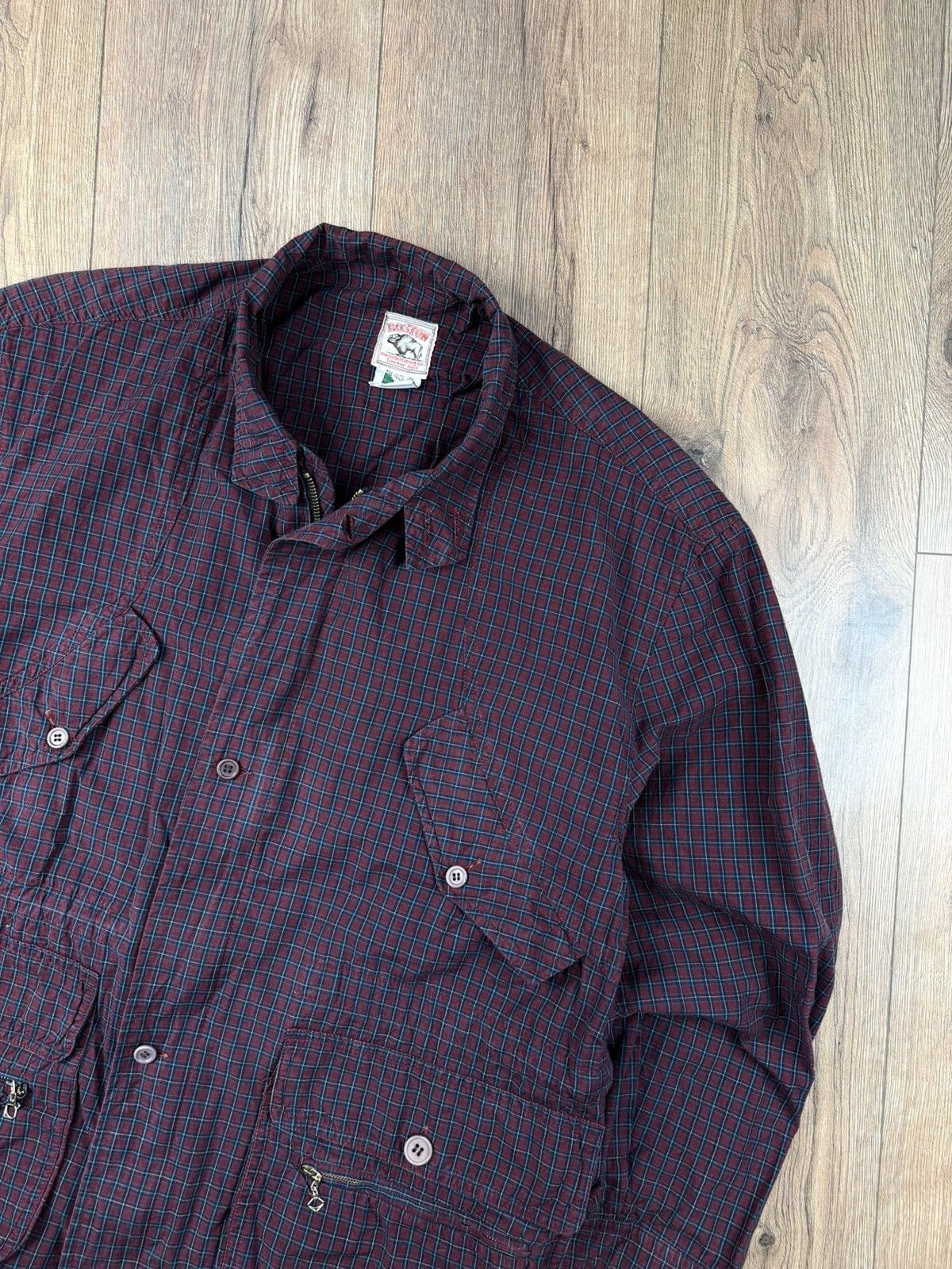Boston Traders Boston Italy Workwear Bomber Jacket Plaid Zip Size M Size US M / EU 48-50 / 2 - 4 Thumbnail