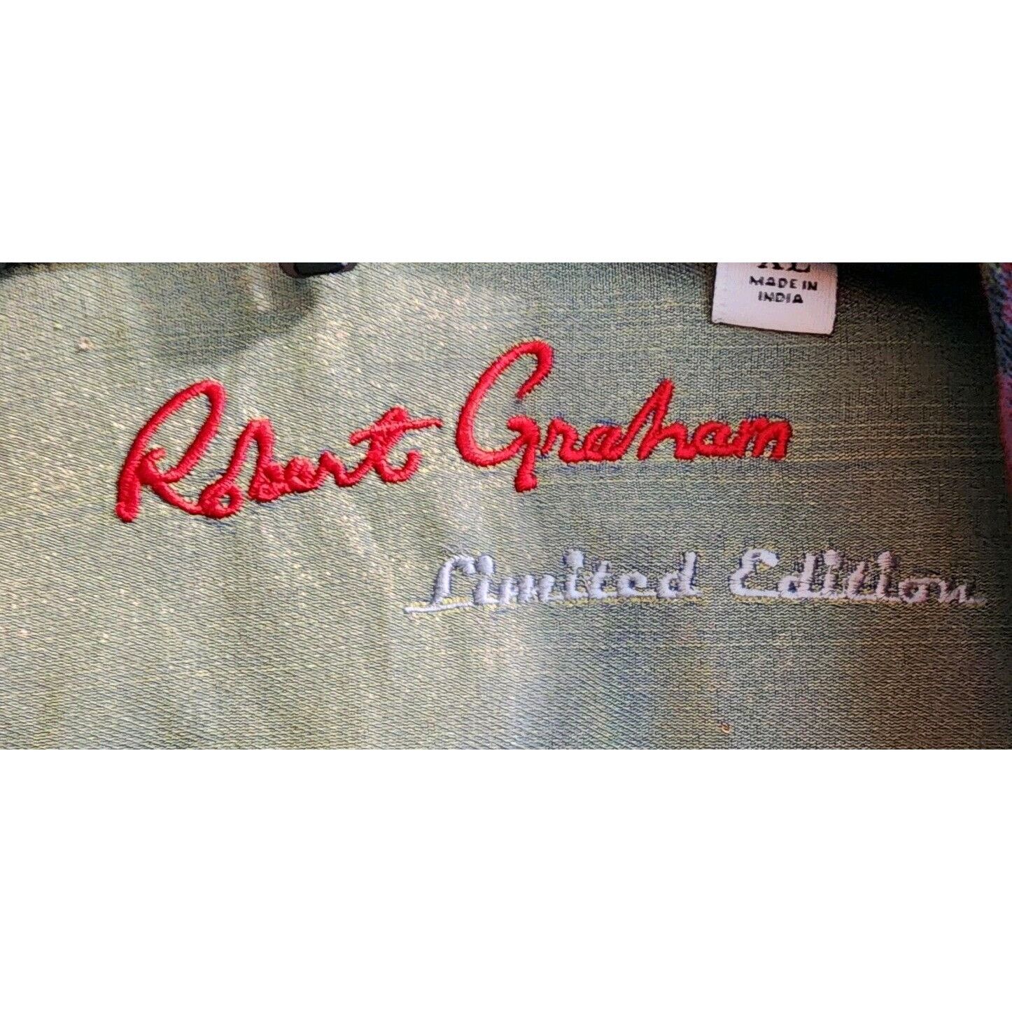 Robert Graham Robert Graham Mens Size XL Button Down Shirt In Full Bloom N Size US XL / EU 56 / 4 - 10 Thumbnail