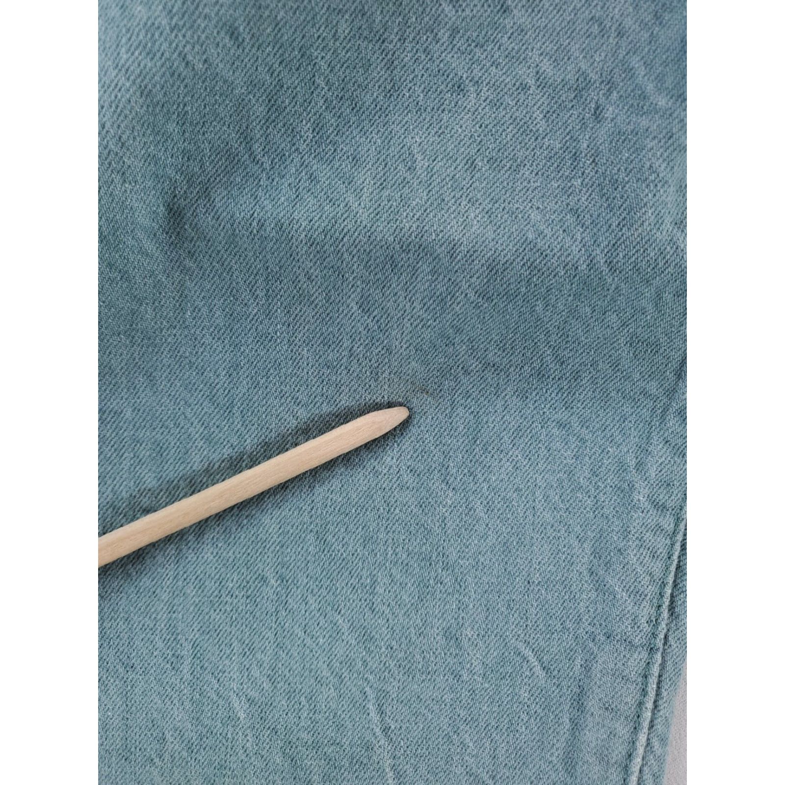 Levi's Levi's 501 Jeans Green Mens 34 x 30 Straight Denim Regular 28 Inseam White Oak Cone Denim Size US 34 / EU 50 - 2 Thumbnail