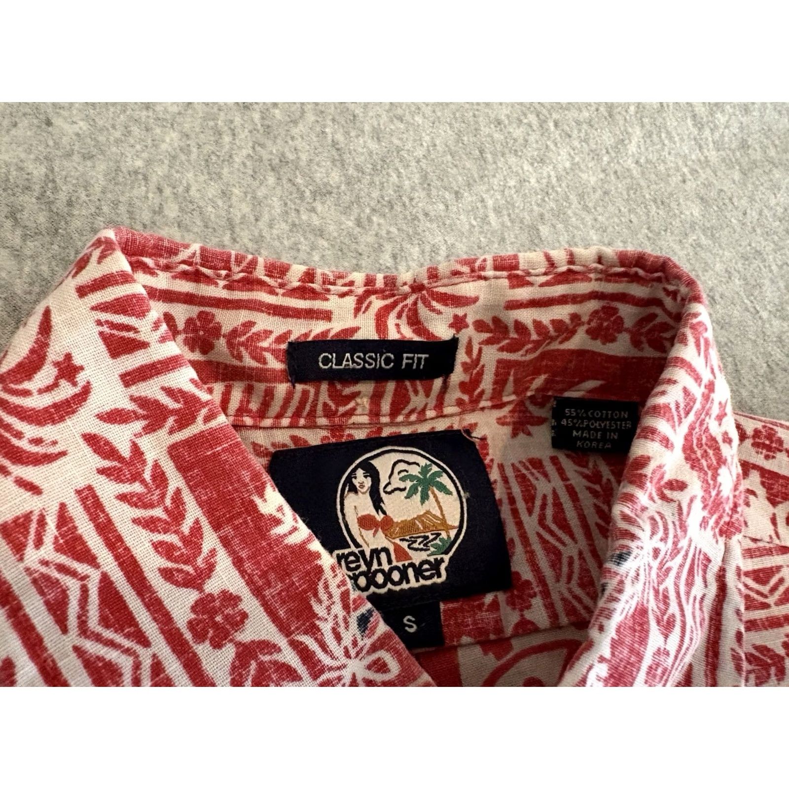Reyn Spooner Reyn Spooner Red American Flag USA Button-Up Shirt Mens Small Size US S / EU 44-46 / 1 - 2 Thumbnail