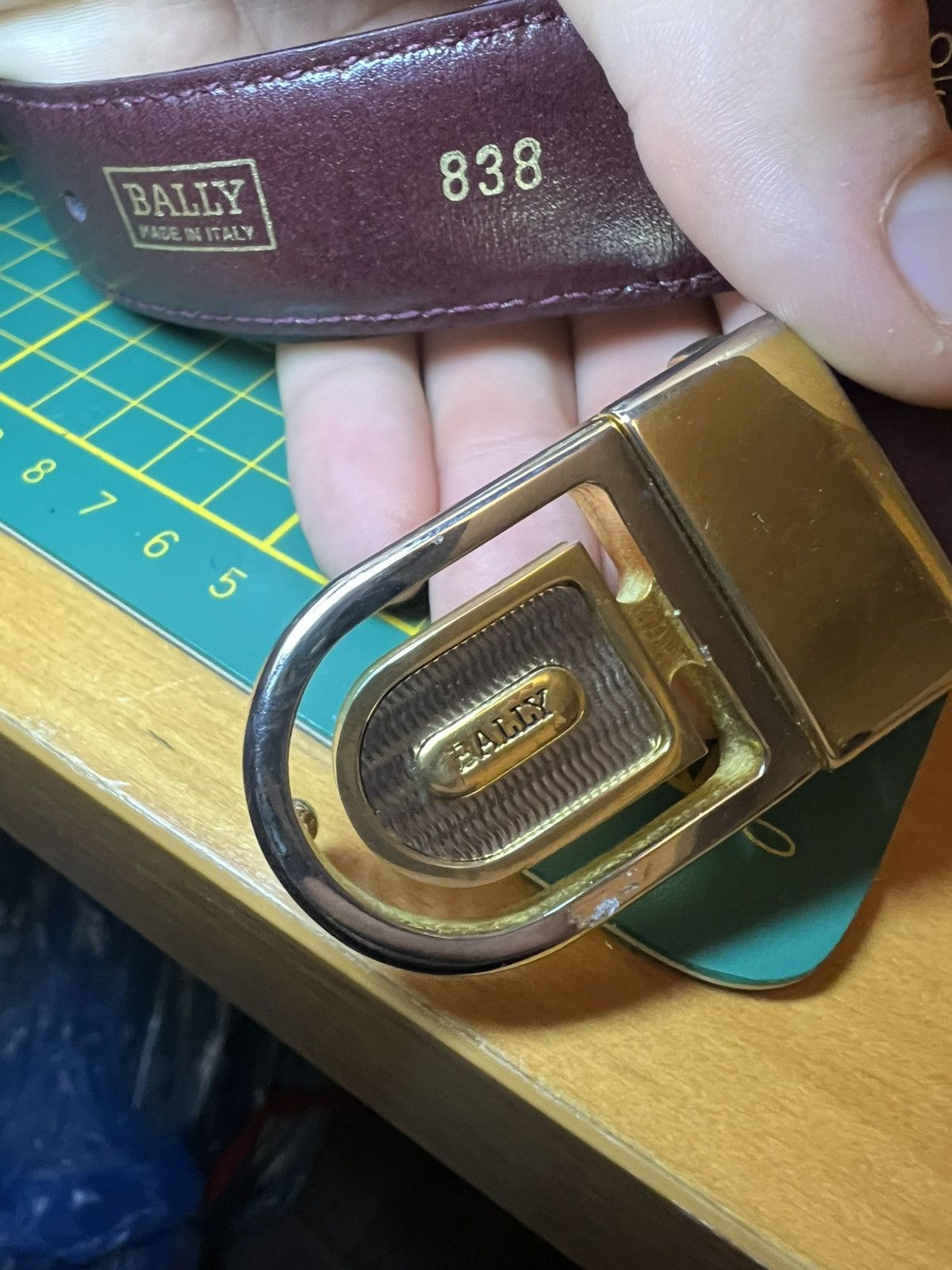 Bally Bally leather reversible belt Size ONE SIZE - 2 Thumbnail