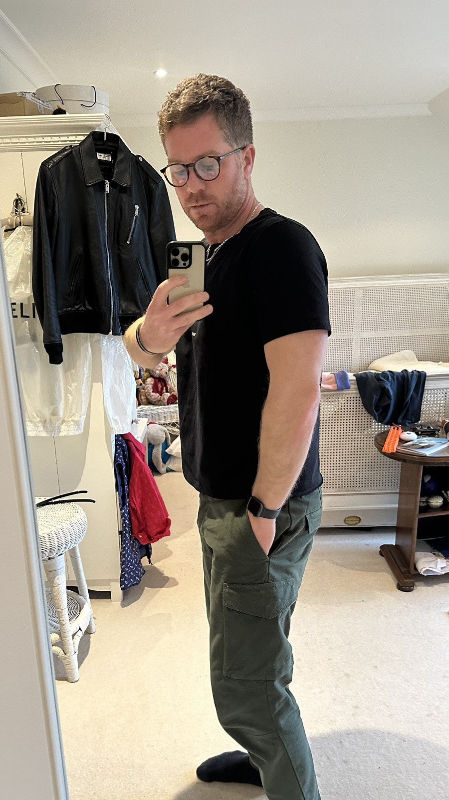 Saint Laurent Paris $550 FW22 Saint Laurent Rive Gauche logo t shirt XL Grail Size US XL / EU 56 / 4 - 4 Thumbnail