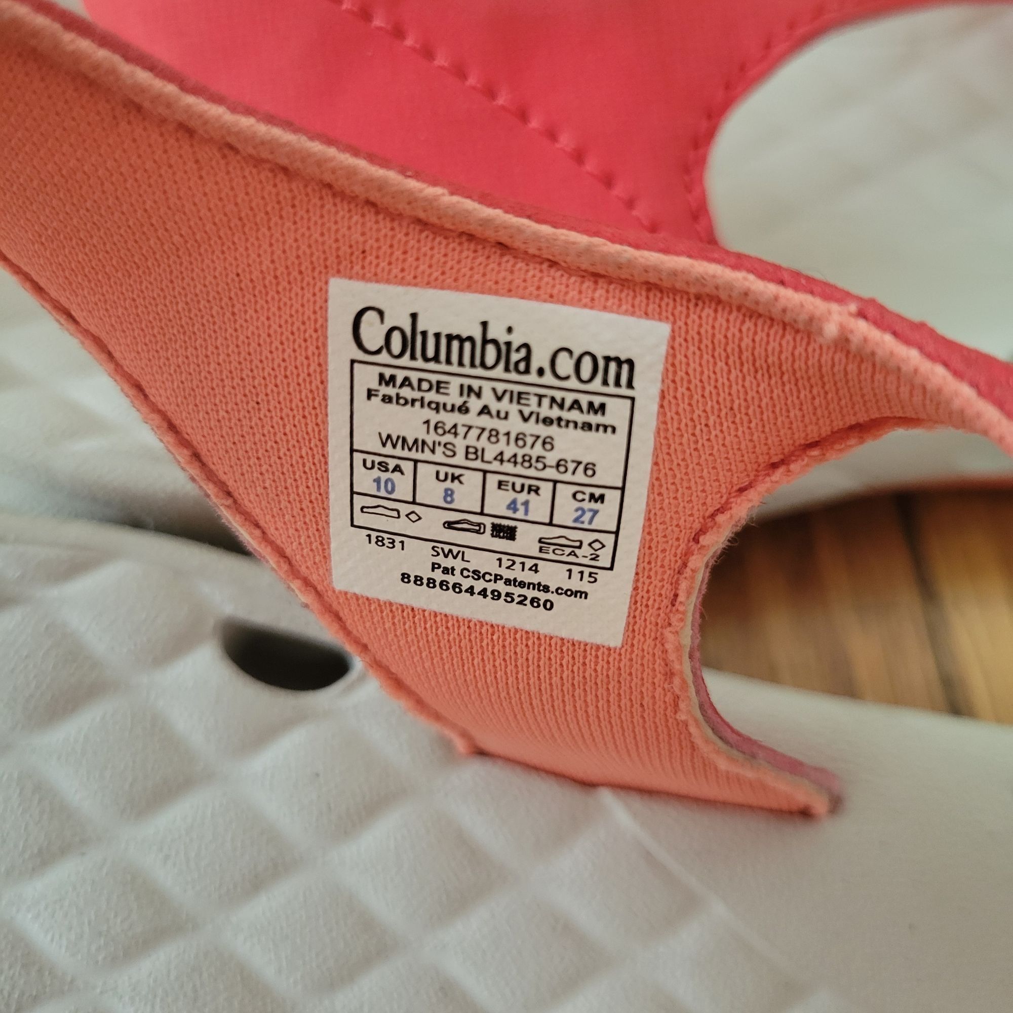 Columbia Columbia Red Thong Sandals 10 Summer SUNTECH Vent T Strap Size US 10 / IT 40 - 2 Thumbnail