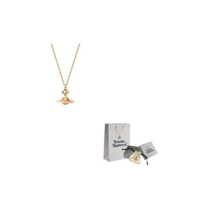 Vivienne Westwood Vivienne Westwood PINA SMALL ORB Crystal Necklace Size ONE SIZE - 7 Thumbnail